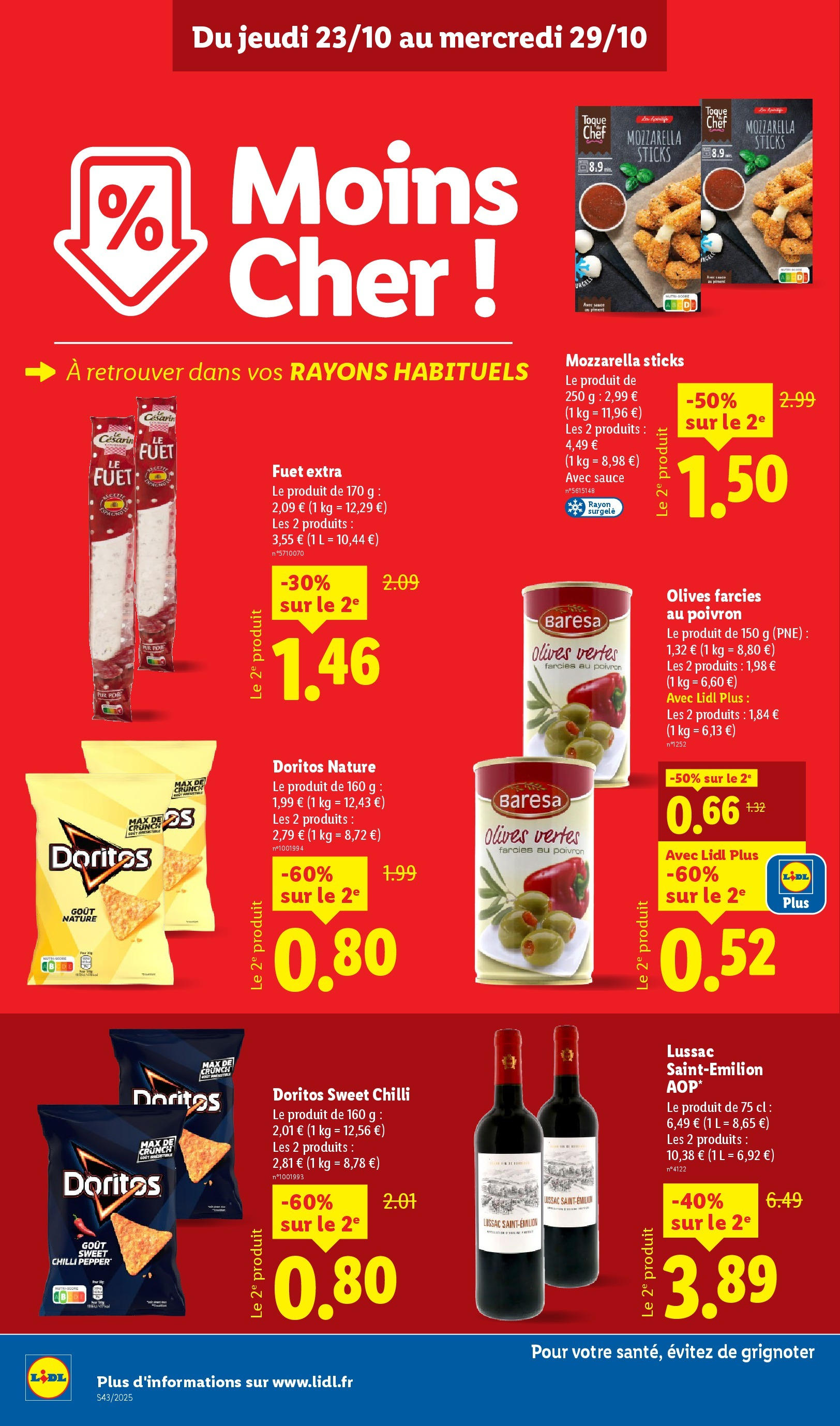Catalogue LIDL du 19/10/2025 | Promo prospectus en ligne | Page: 10 Catalogue LIDL du 19/10/2025 | Promo prospectus en ligne | Page: 10