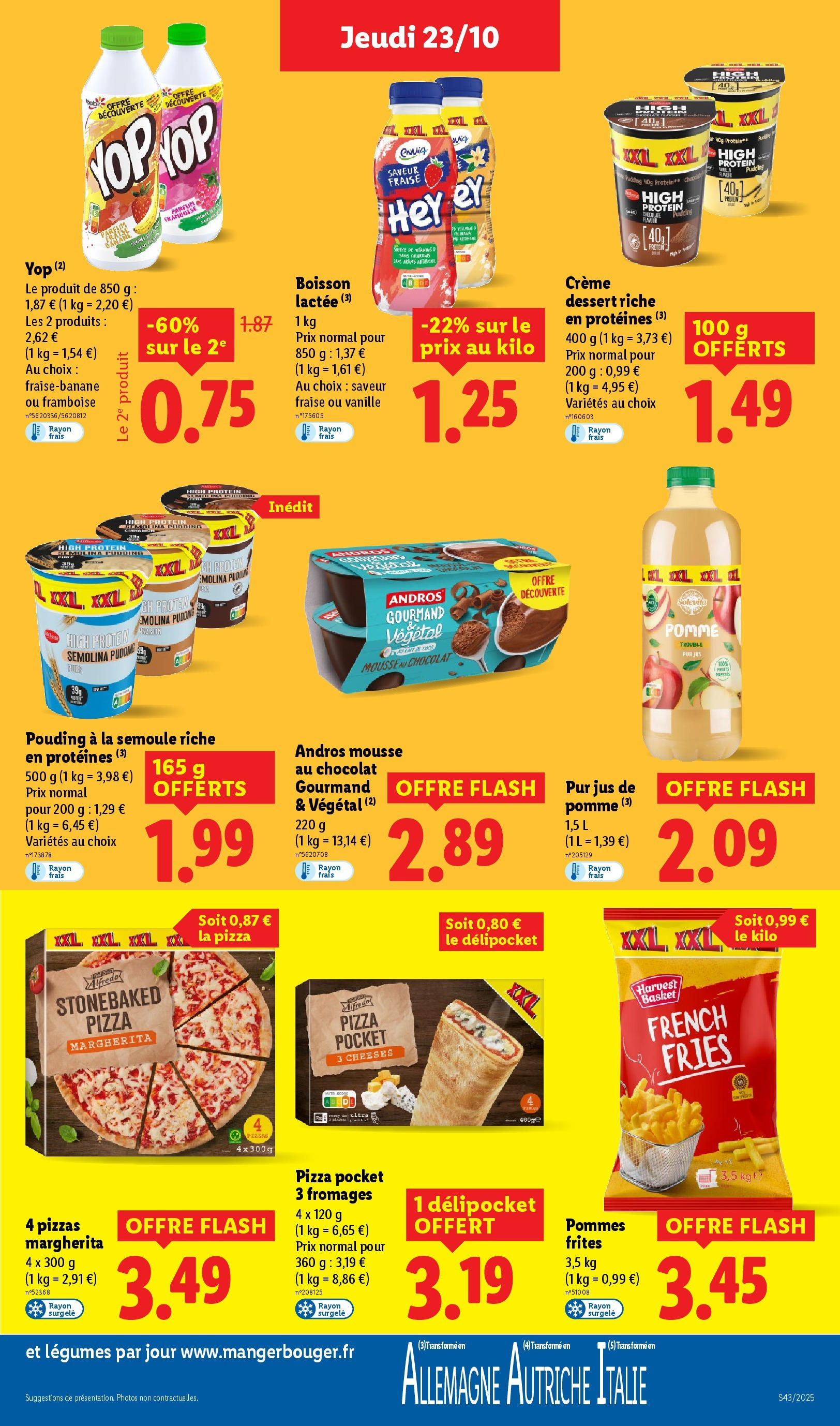 Catalogue LIDL du 19/10/2025 | Promo prospectus en ligne | Page: 15 Catalogue LIDL du 19/10/2025 | Promo prospectus en ligne | Page: 15