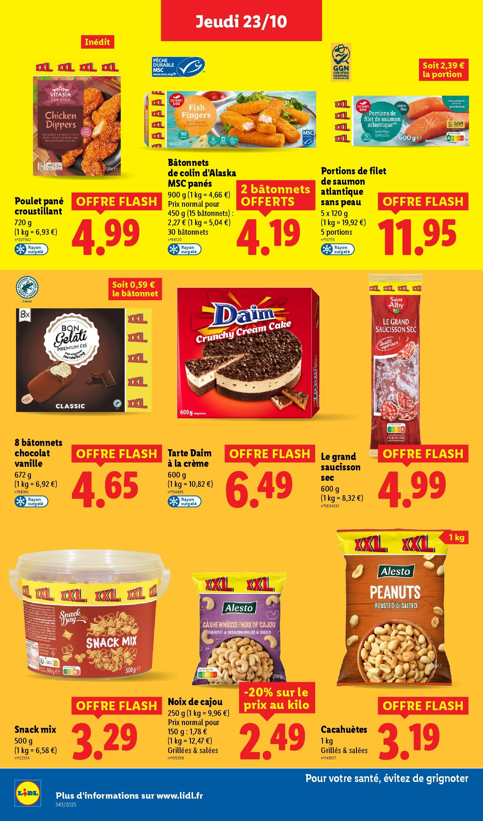 Catalogue LIDL du 19/10/2025 | Promo prospectus en ligne | Page: 16 Catalogue LIDL du 19/10/2025 | Promo prospectus en ligne | Page: 16