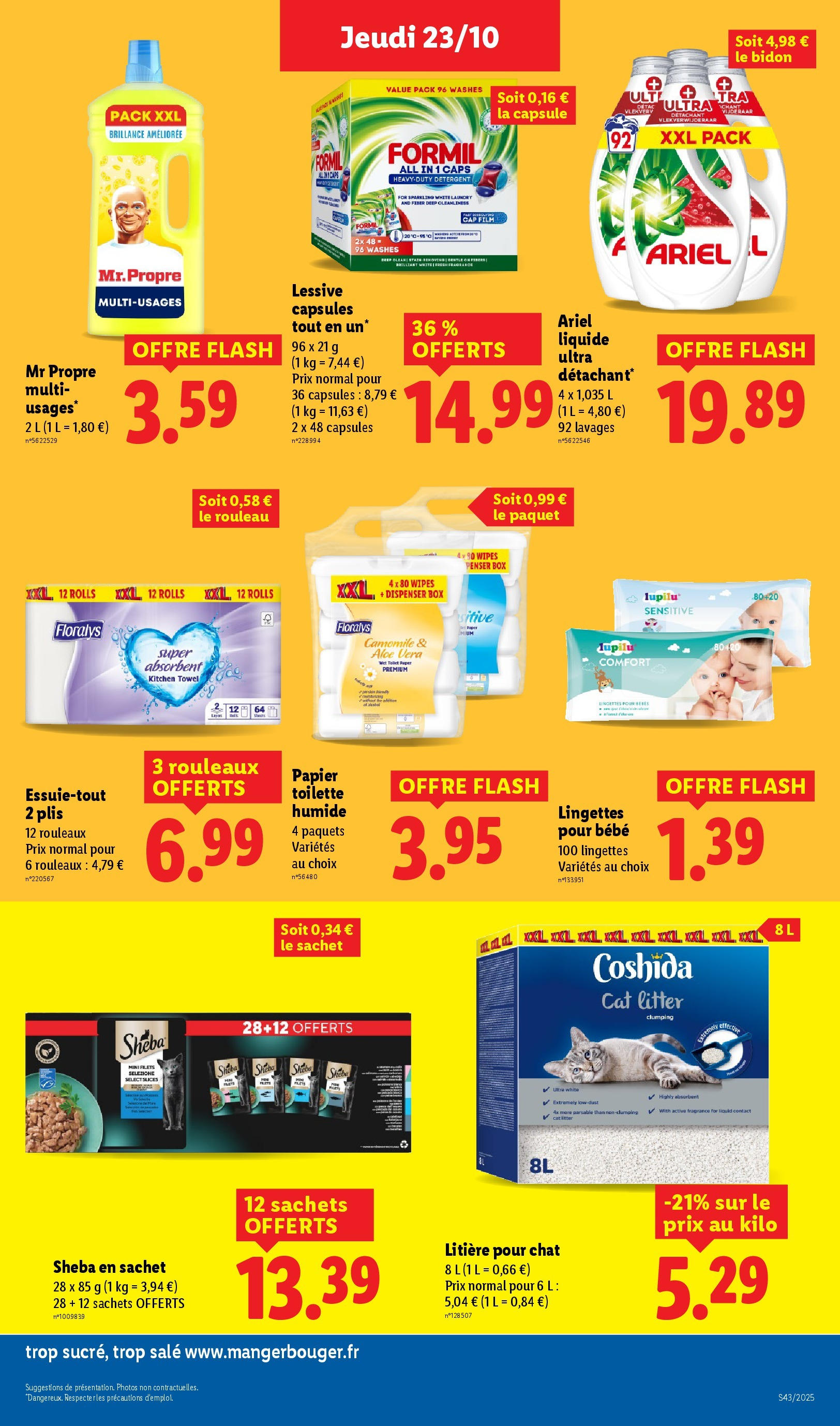 Catalogue LIDL du 19/10/2025 | Promo prospectus en ligne | Page: 21 Catalogue LIDL du 19/10/2025 | Promo prospectus en ligne | Page: 21
