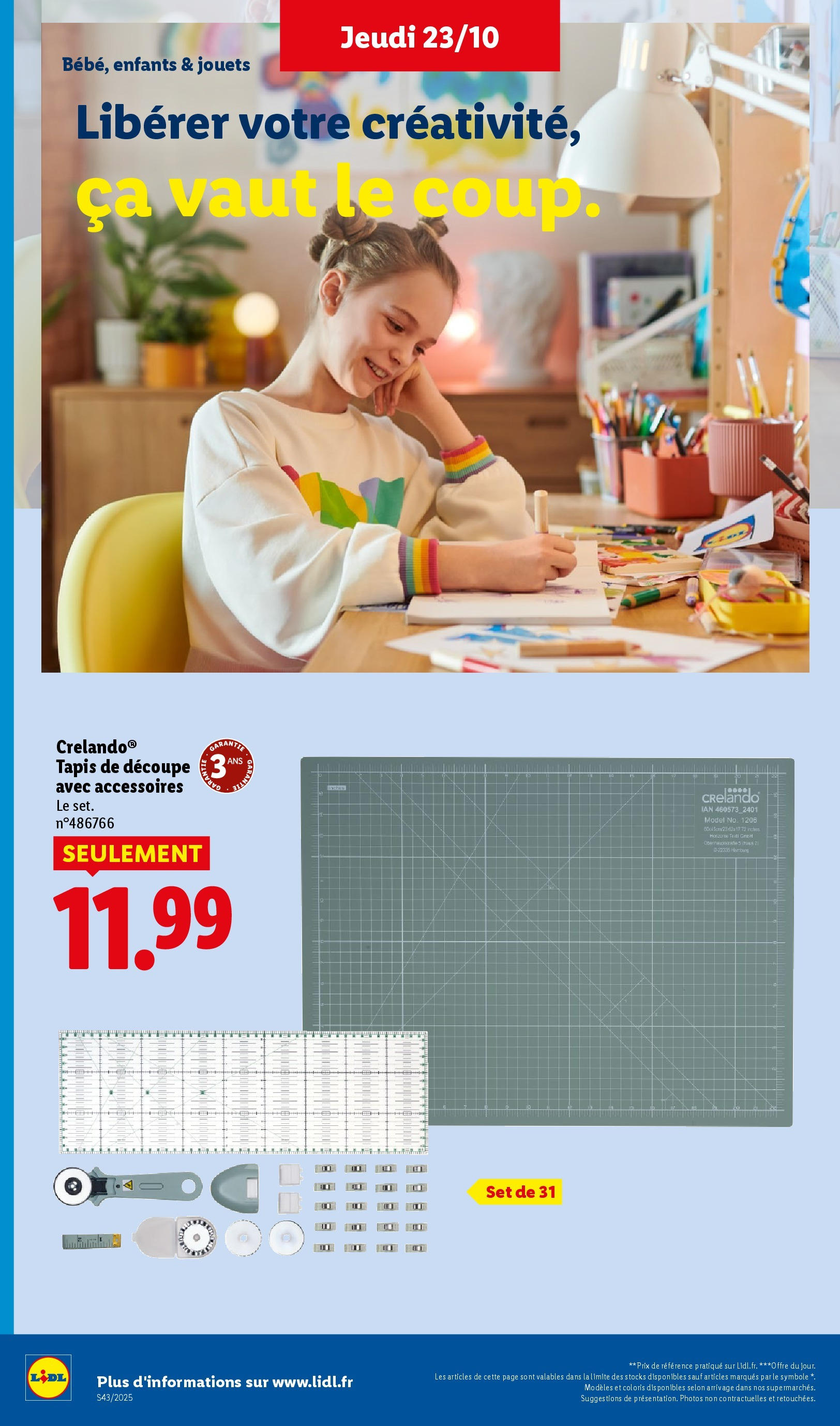 Catalogue LIDL du 19/10/2025 | Promo prospectus en ligne | Page: 34 Catalogue LIDL du 19/10/2025 | Promo prospectus en ligne | Page: 34