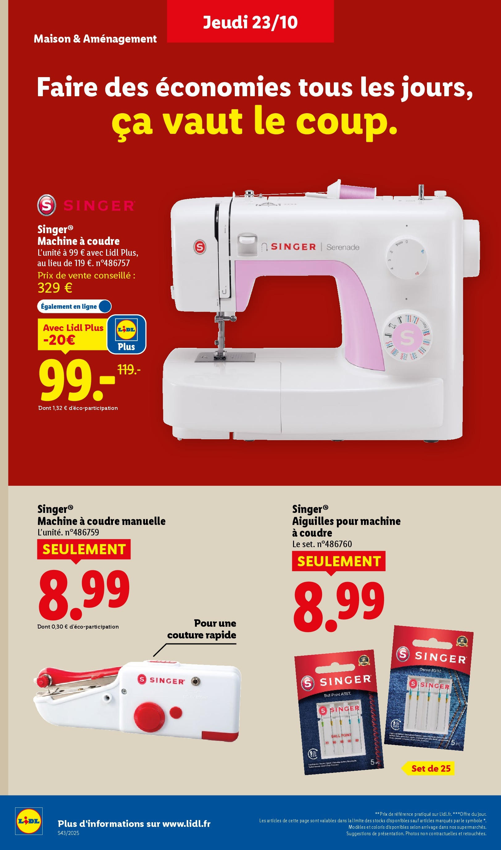 Catalogue LIDL du 19/10/2025 | Promo prospectus en ligne | Page: 38 Catalogue LIDL du 19/10/2025 | Promo prospectus en ligne | Page: 38