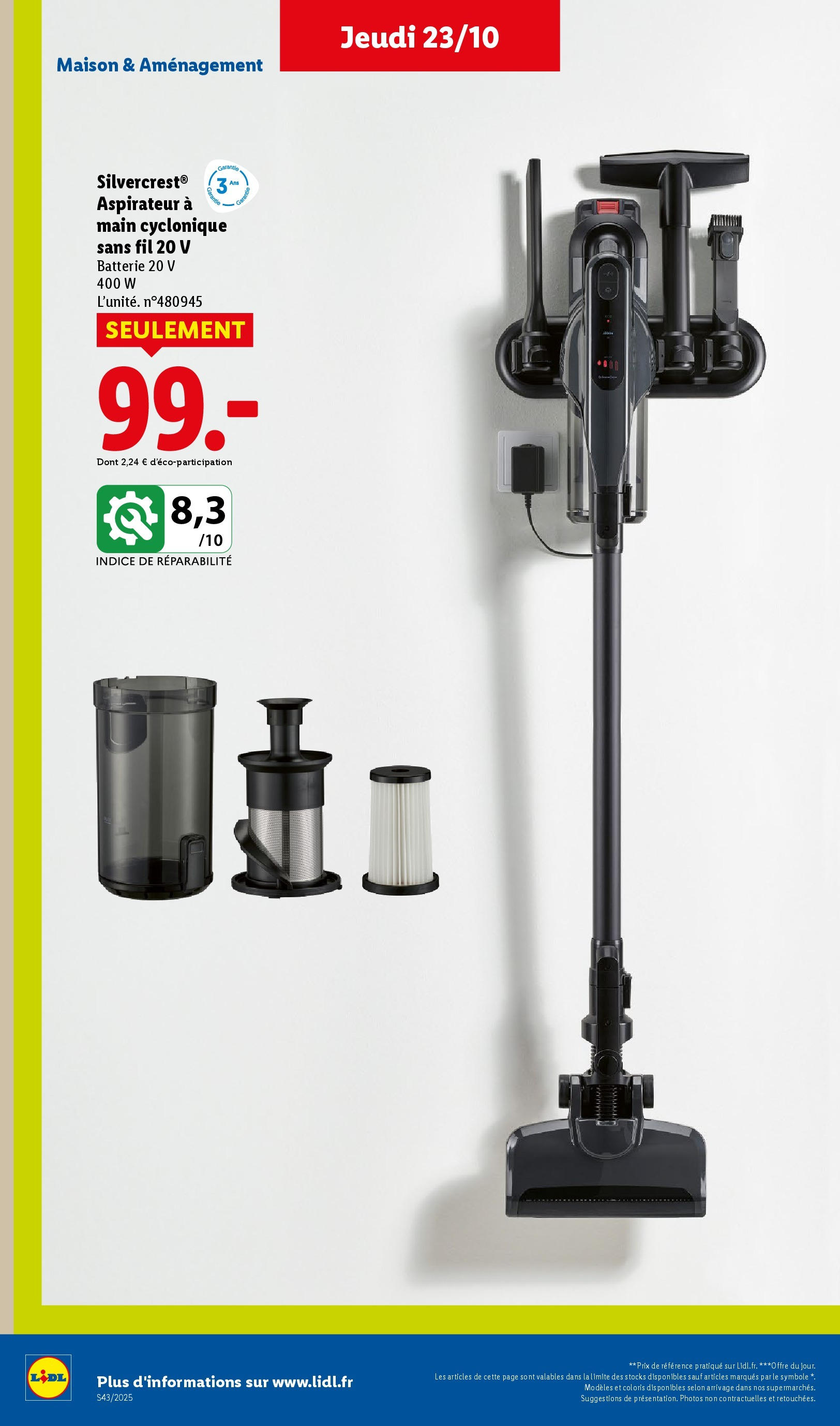Catalogue LIDL du 19/10/2025 | Promo prospectus en ligne | Page: 44 Catalogue LIDL du 19/10/2025 | Promo prospectus en ligne | Page: 44