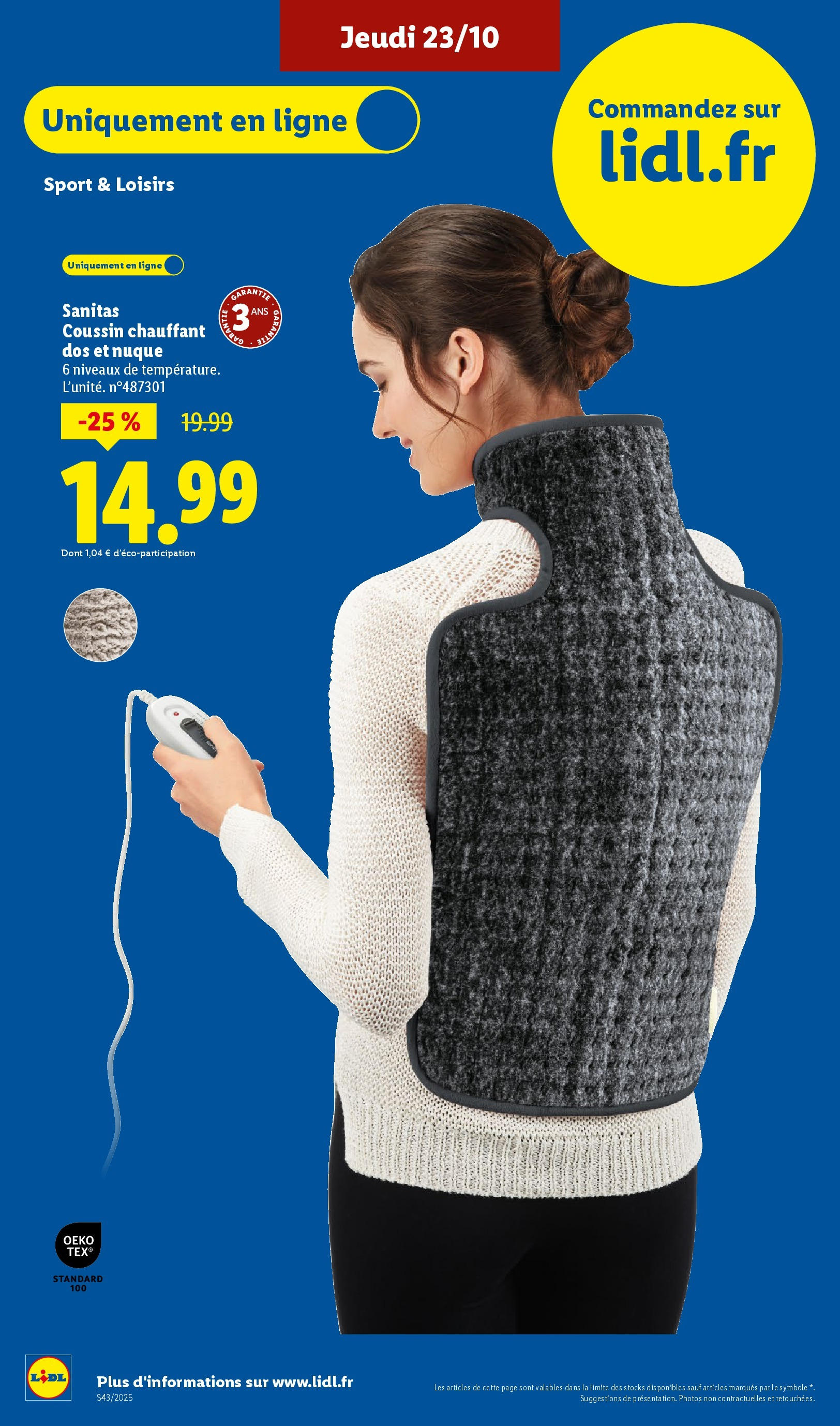 Catalogue LIDL du 19/10/2025 | Promo prospectus en ligne | Page: 46 Catalogue LIDL du 19/10/2025 | Promo prospectus en ligne | Page: 46