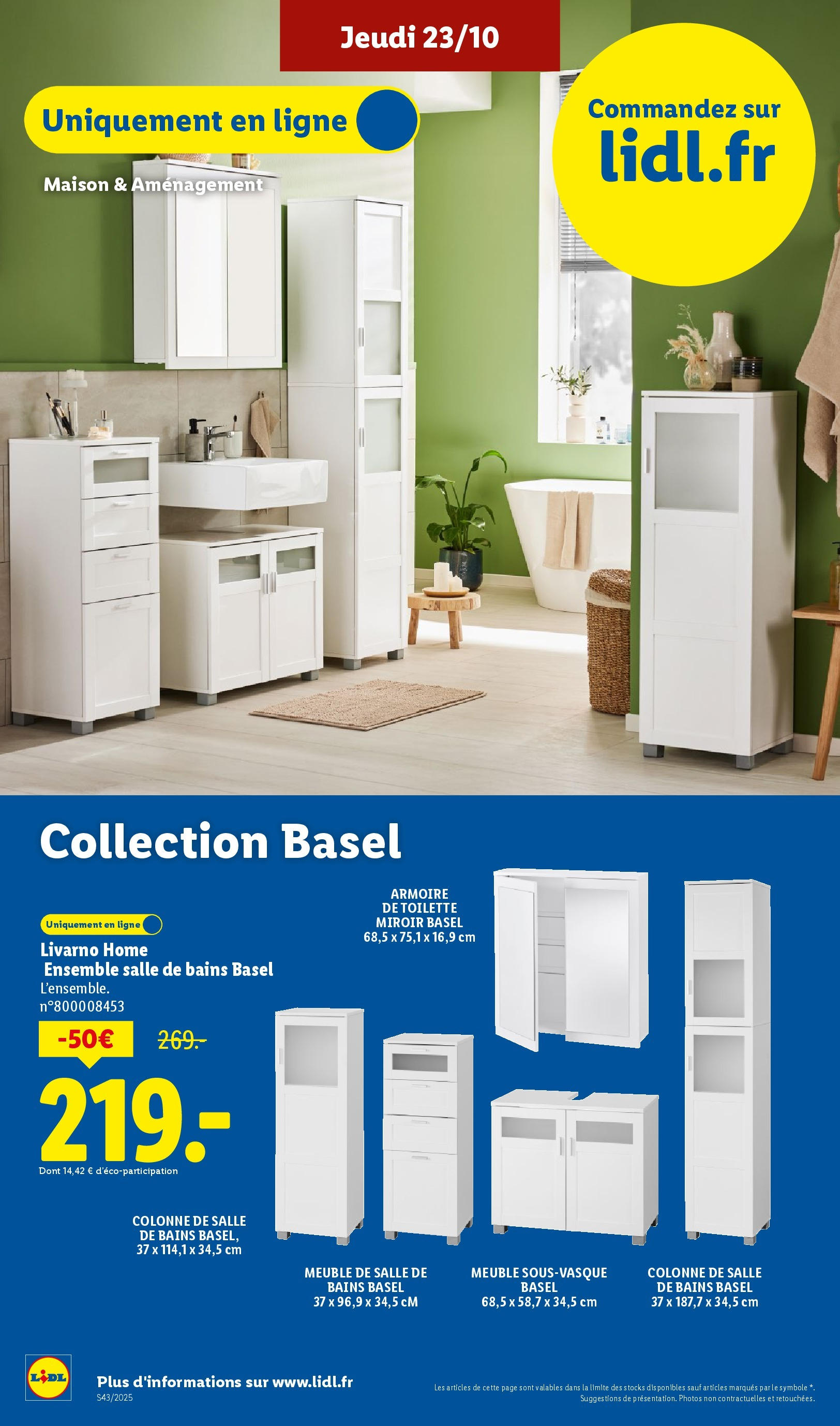 Catalogue LIDL du 19/10/2025 | Promo prospectus en ligne | Page: 48 Catalogue LIDL du 19/10/2025 | Promo prospectus en ligne | Page: 48