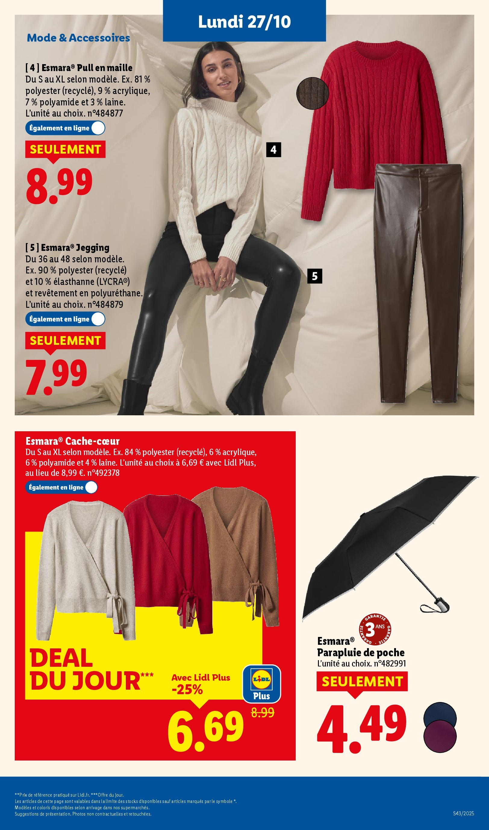 Catalogue LIDL du 19/10/2025 | Promo prospectus en ligne | Page: 57 Catalogue LIDL du 19/10/2025 | Promo prospectus en ligne | Page: 57
