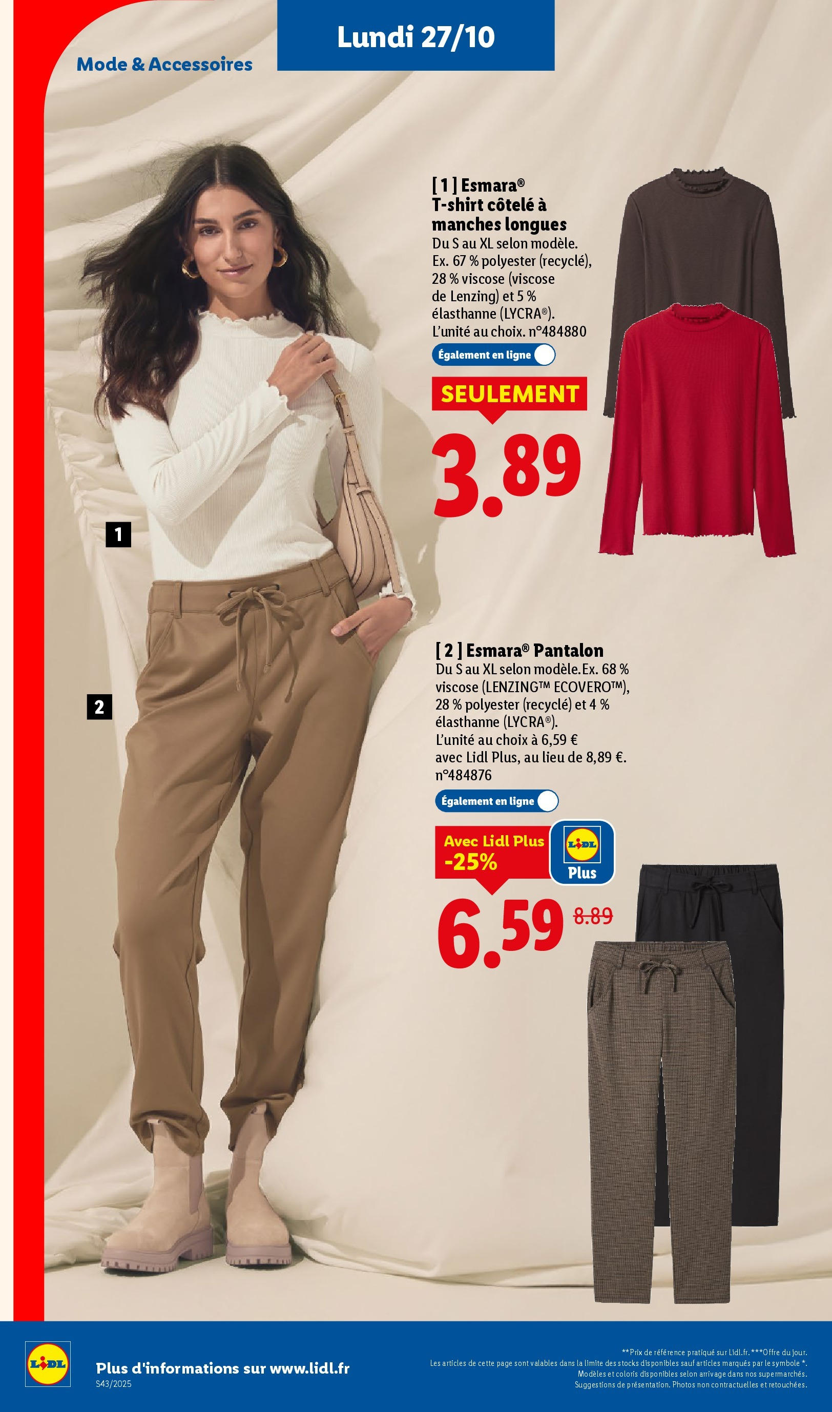 Catalogue LIDL du 19/10/2025 | Promo prospectus en ligne | Page: 58 Catalogue LIDL du 19/10/2025 | Promo prospectus en ligne | Page: 58