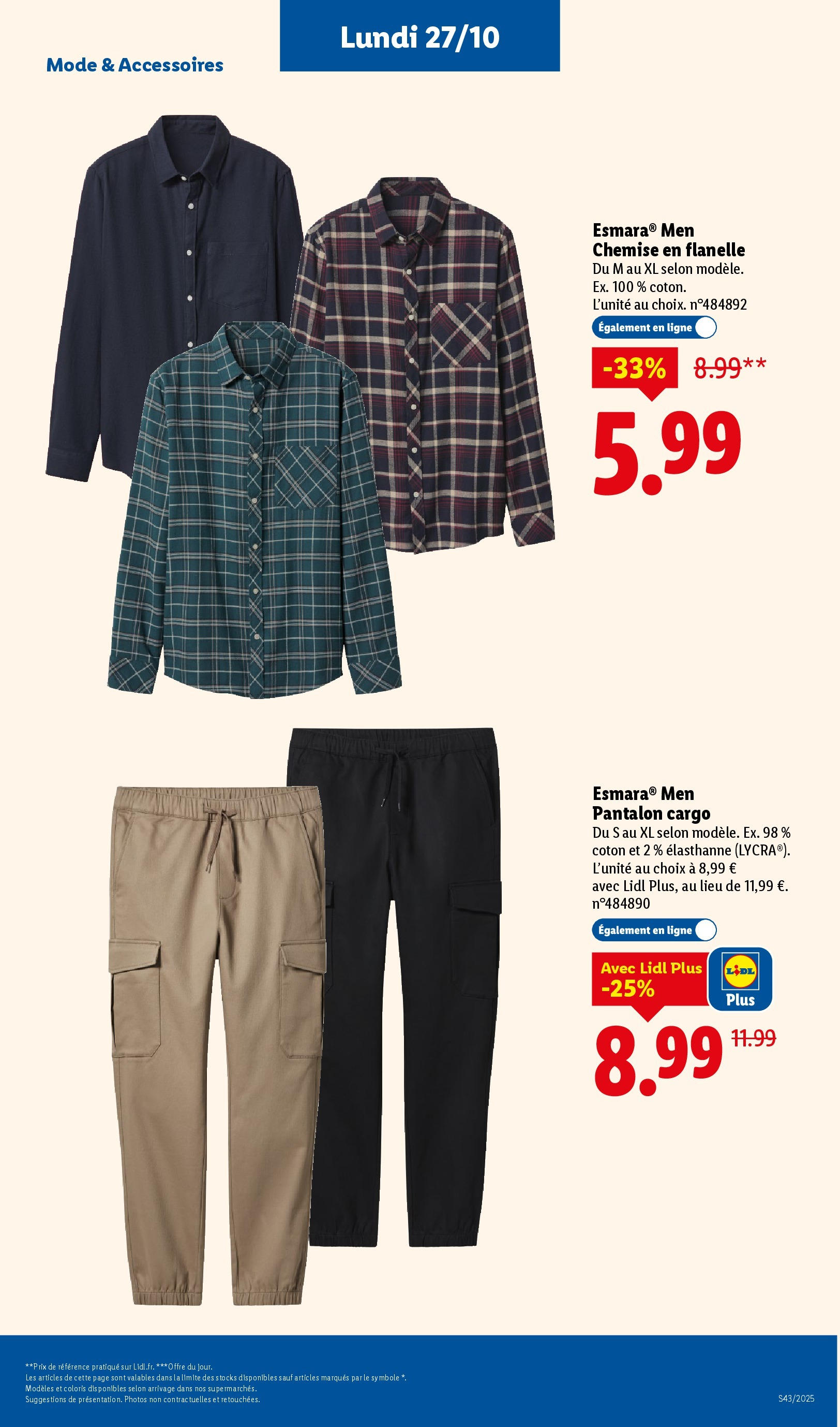 Catalogue LIDL du 19/10/2025 | Promo prospectus en ligne | Page: 61 Catalogue LIDL du 19/10/2025 | Promo prospectus en ligne | Page: 61