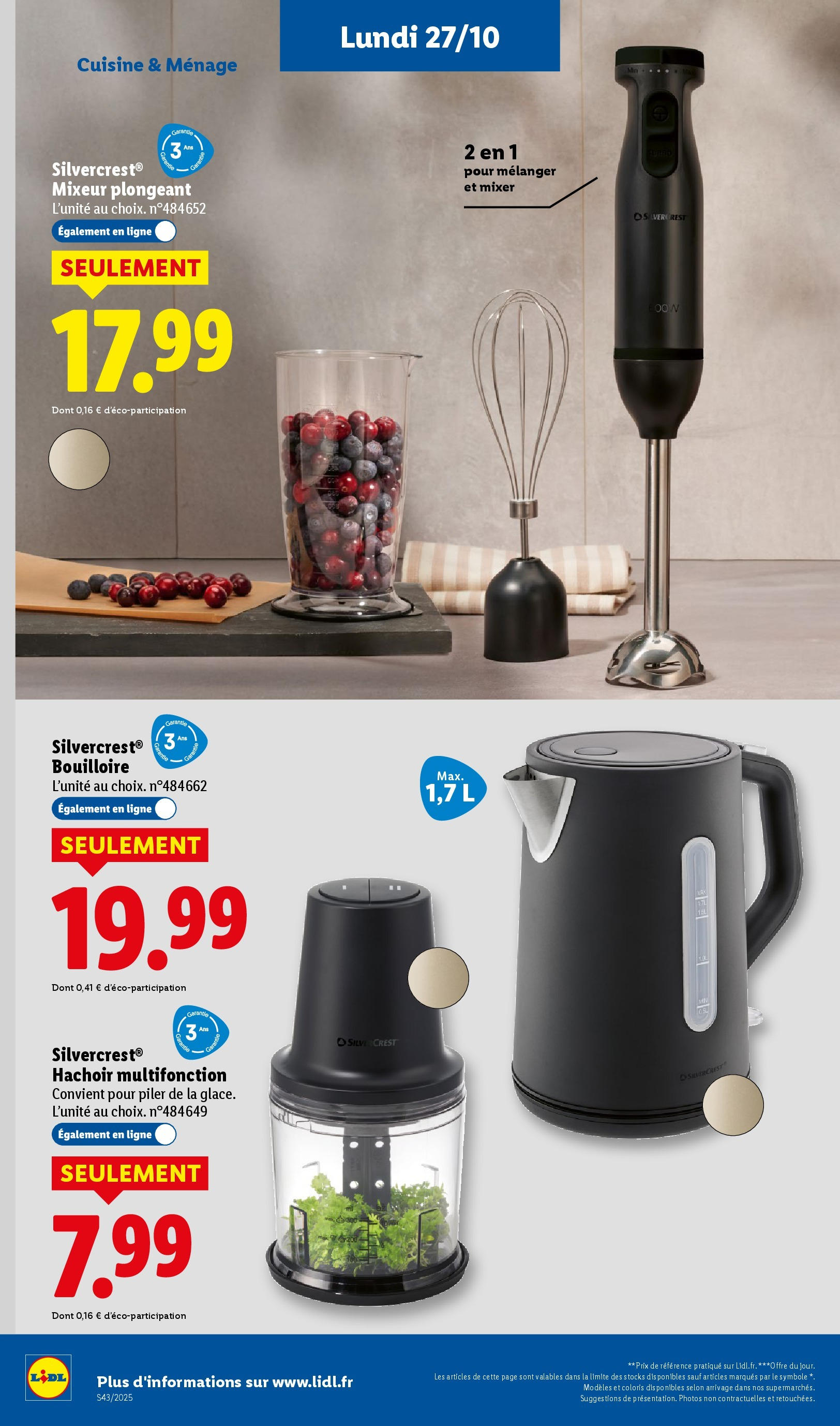 Catalogue LIDL du 19/10/2025 | Promo prospectus en ligne | Page: 66 Catalogue LIDL du 19/10/2025 | Promo prospectus en ligne | Page: 66