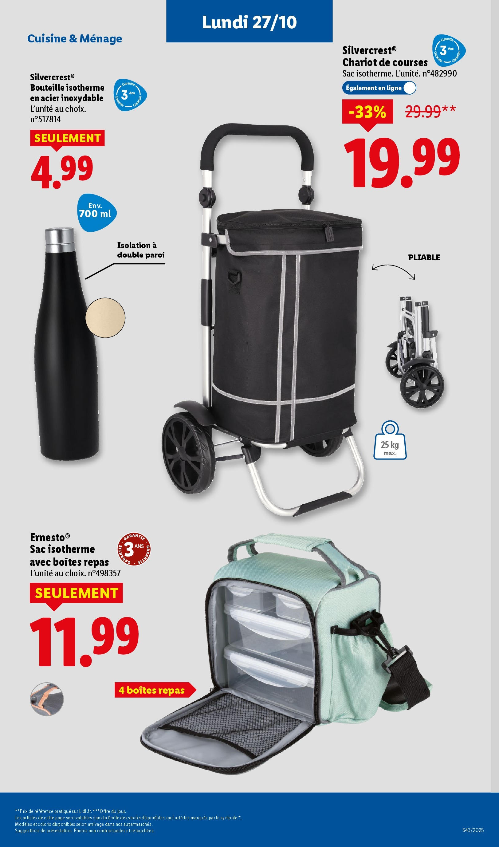 Catalogue LIDL du 19/10/2025 | Promo prospectus en ligne | Page: 67 Catalogue LIDL du 19/10/2025 | Promo prospectus en ligne | Page: 67