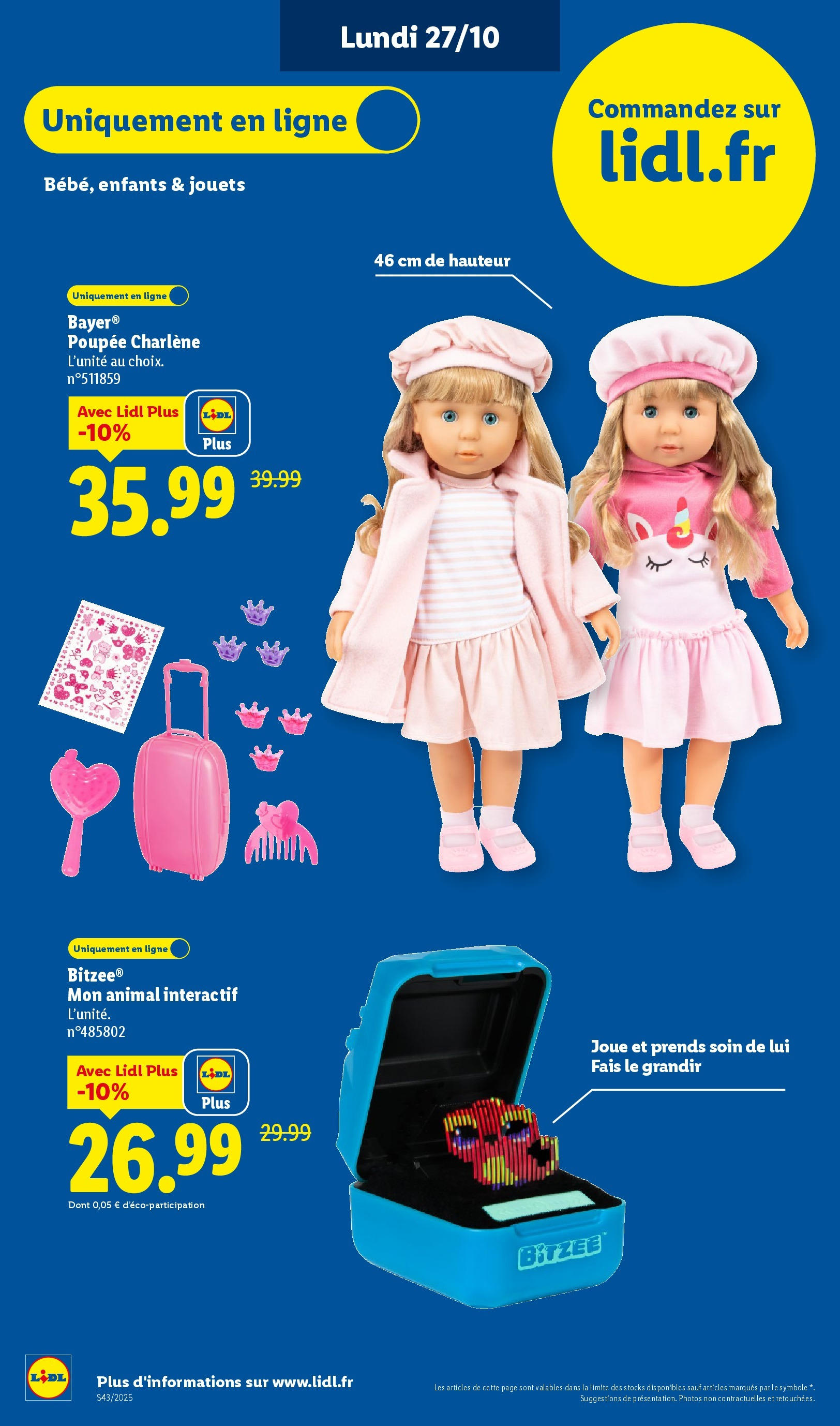 Catalogue LIDL du 19/10/2025 | Promo prospectus en ligne | Page: 78 Catalogue LIDL du 19/10/2025 | Promo prospectus en ligne | Page: 78