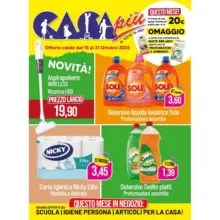 Offerte valide dal 15 al 31 ottobre