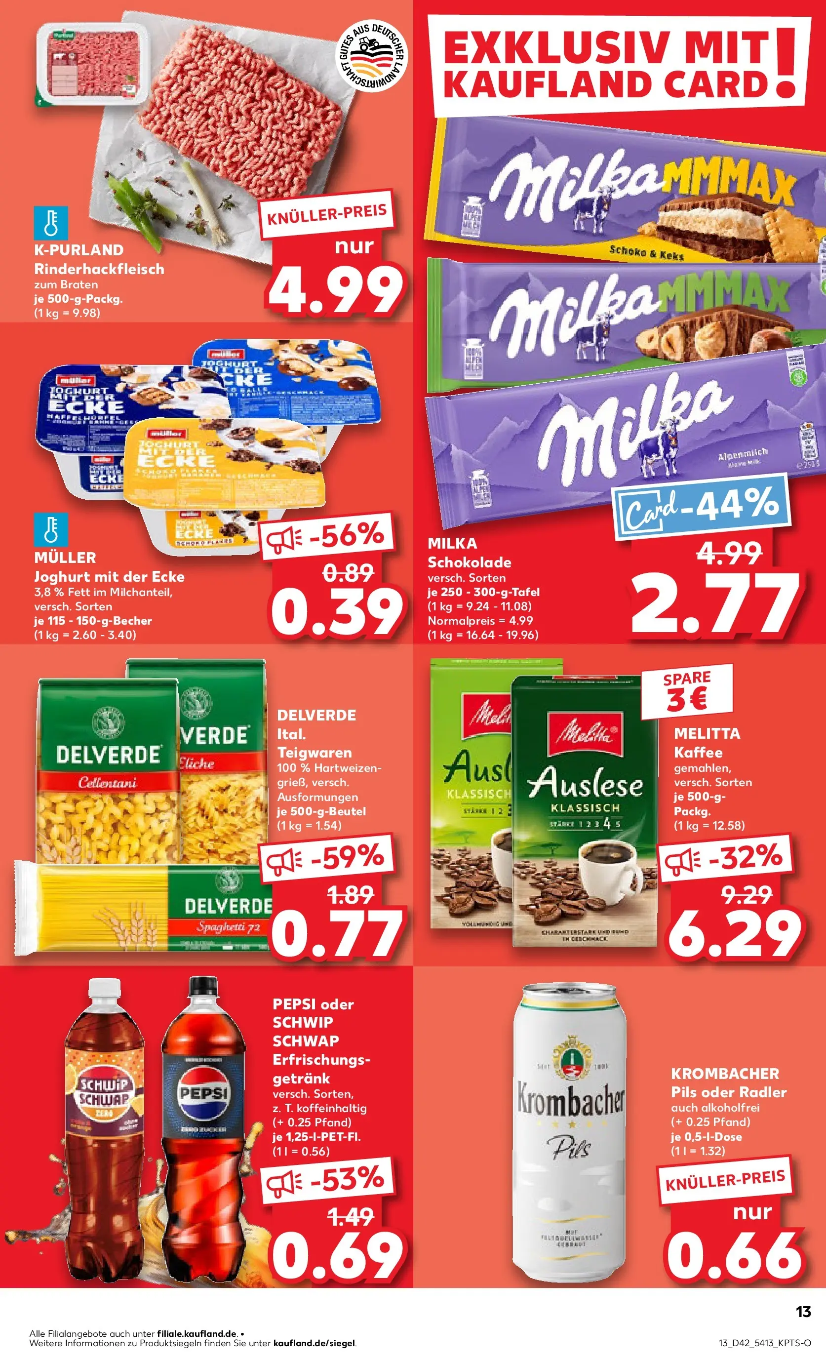 Prospekt Kaufland ab 19.10.2025 » Angebote und Werbung Online | Seite: 13 Prospekt Kaufland ab 19.10.2025 » Angebote Online zum Blättern | Seite: 13