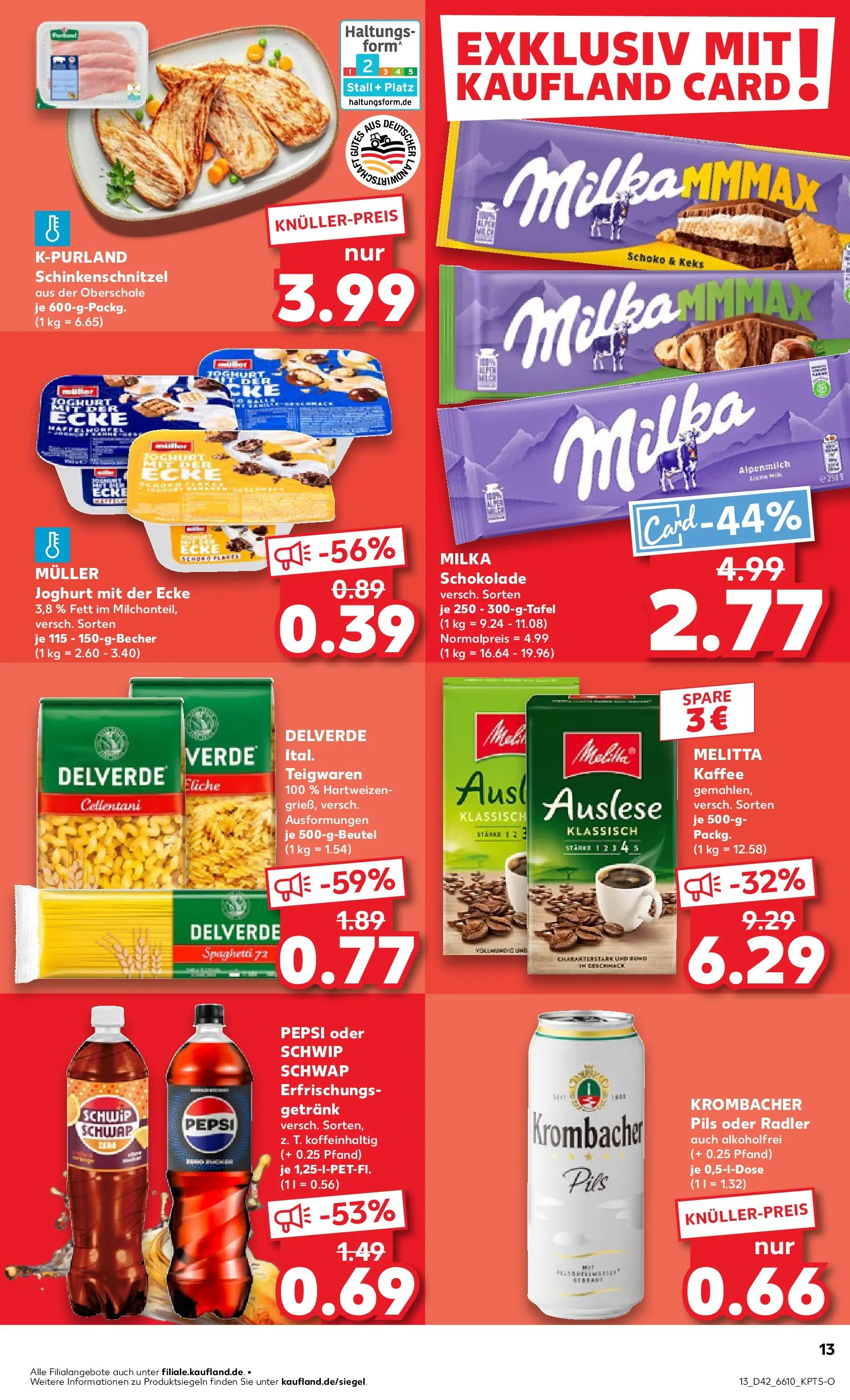 Prospekt Kaufland ab 19.10.2025 » Angebote und Werbung Online | Seite: 13 Prospekt Kaufland ab 19.10.2025 » Angebote Online zum Blättern | Seite: 13