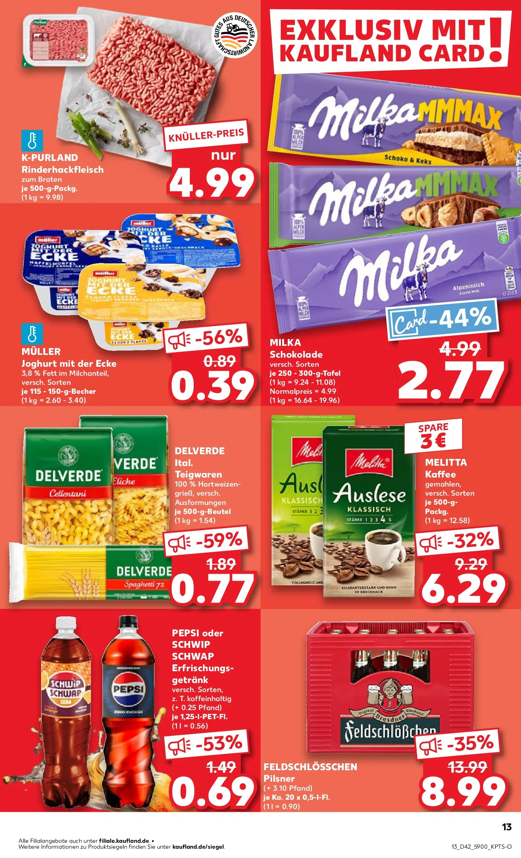 Prospekt Kaufland ab 19.10.2025 » Angebote und Werbung Online | Seite: 13 Prospekt Kaufland ab 19.10.2025 » Angebote Online zum Blättern | Seite: 13