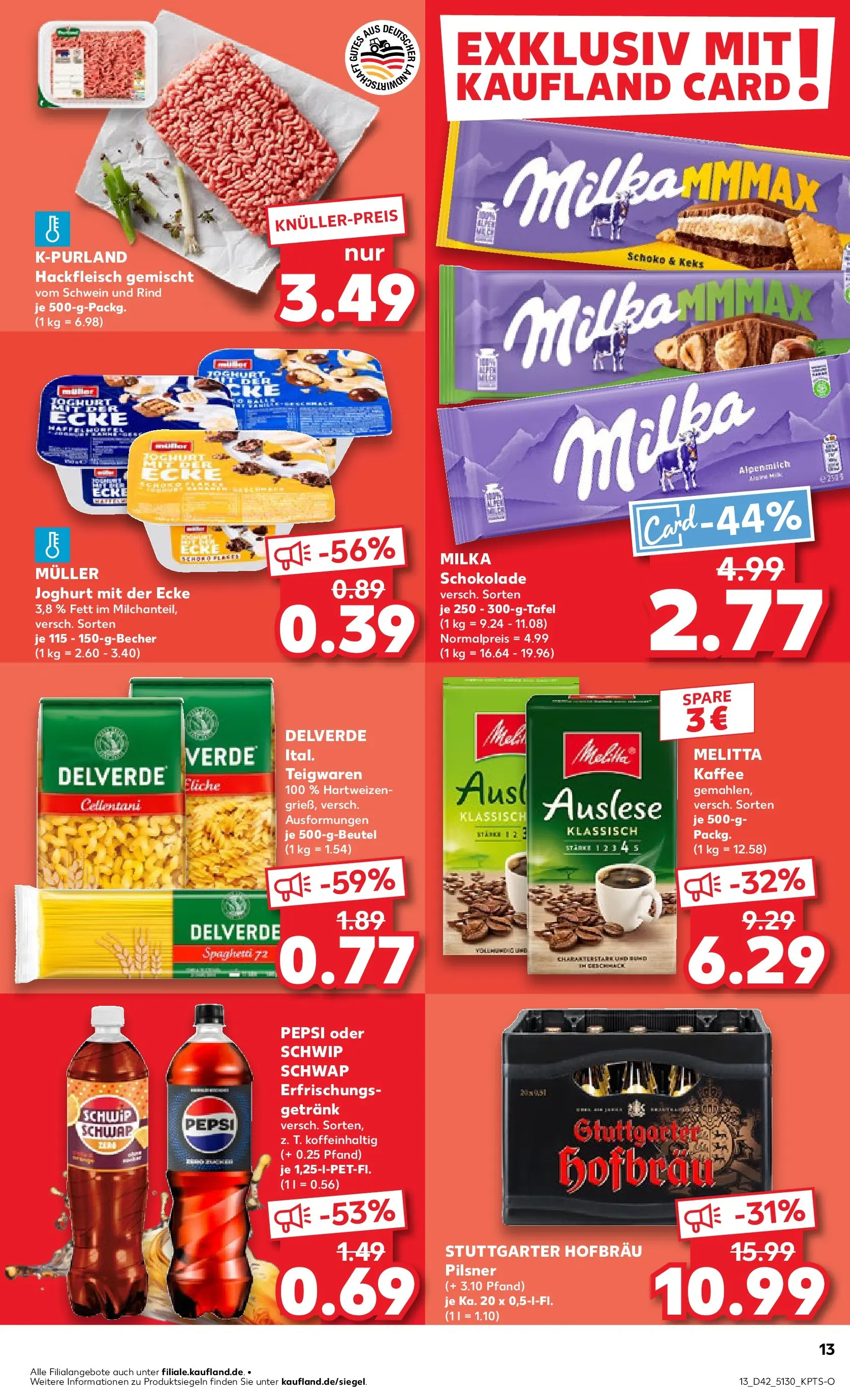 Prospekt Kaufland ab 19.10.2025 » Angebote und Werbung Online | Seite: 13 Prospekt Kaufland ab 19.10.2025 » Angebote Online zum Blättern | Seite: 13