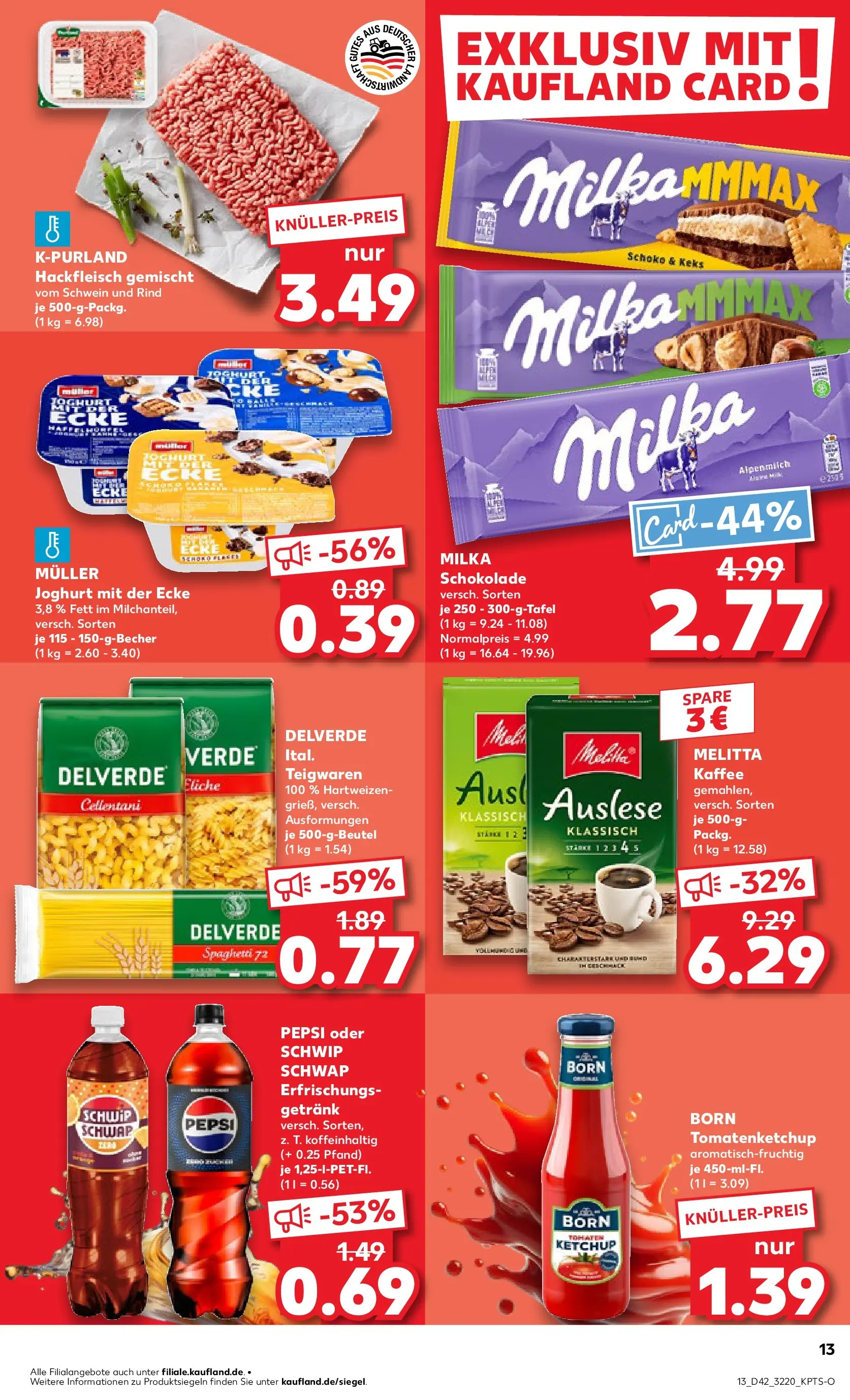 Prospekt Kaufland ab 19.10.2025 » Angebote und Werbung Online | Seite: 13 Prospekt Kaufland ab 19.10.2025 » Angebote Online zum Blättern | Seite: 13