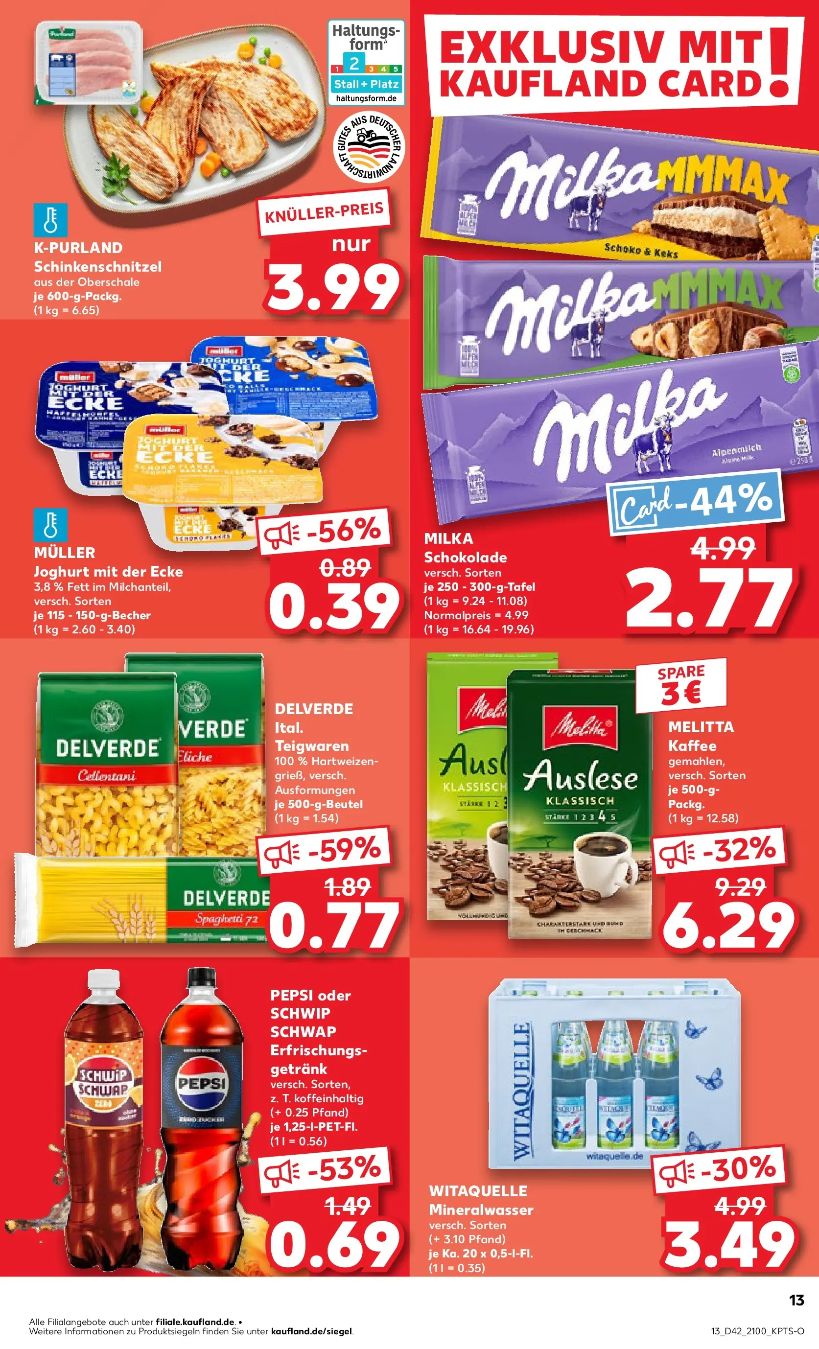 Prospekt Kaufland ab 19.10.2025 » Angebote und Werbung Online | Seite: 13 Prospekt Kaufland ab 19.10.2025 » Angebote Online zum Blättern | Seite: 13