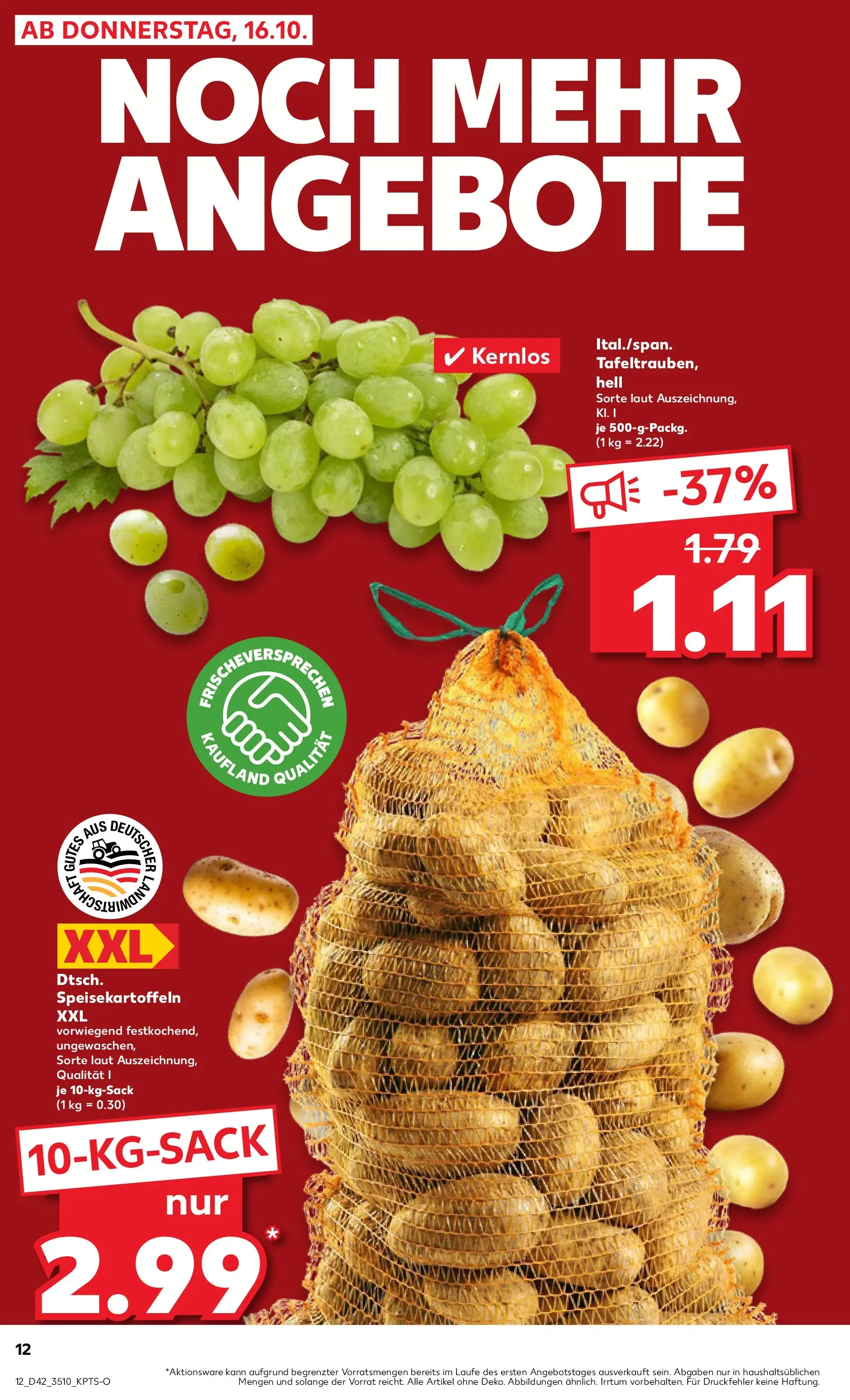 Prospekt Kaufland ab 19.10.2025 » Angebote und Werbung Online | Seite: 12 Prospekt Kaufland ab 19.10.2025 » Angebote Online zum Blättern | Seite: 12