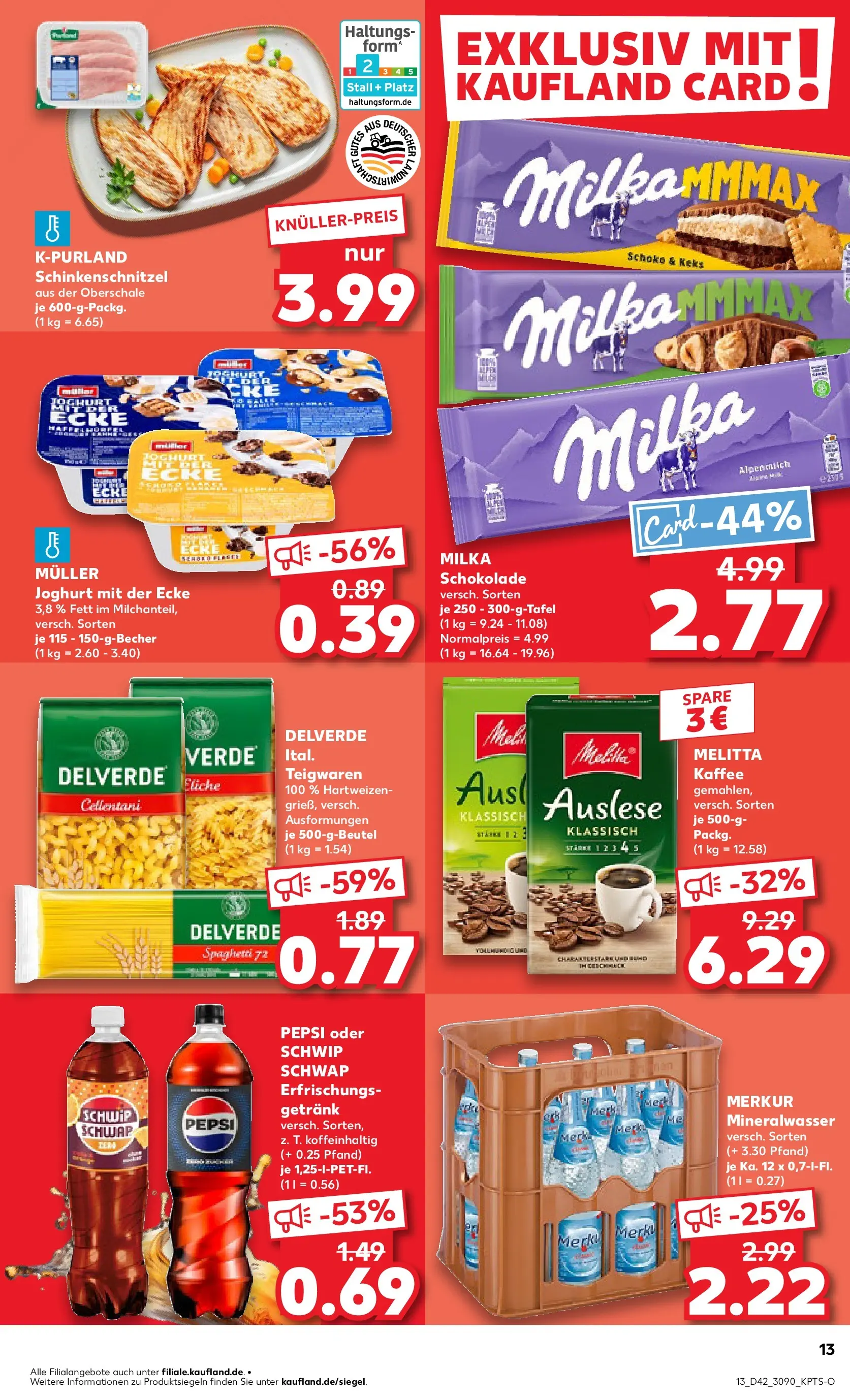 Prospekt Kaufland ab 19.10.2025 » Angebote und Werbung Online | Seite: 13 Prospekt Kaufland ab 19.10.2025 » Angebote Online zum Blättern | Seite: 13