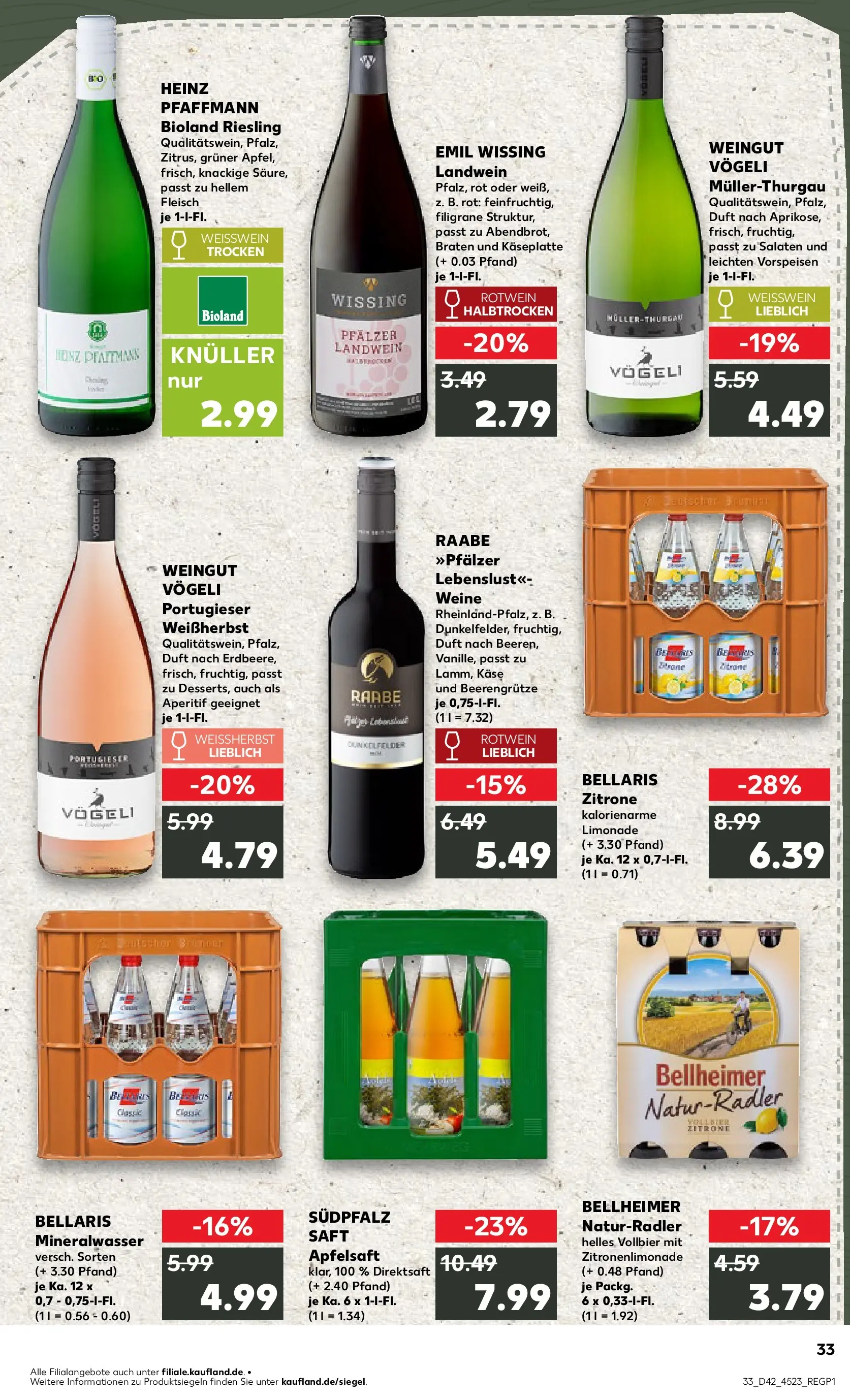 Prospekt Kaufland ab 19.10.2025 » Angebote und Werbung Online | Seite: 33 | Produkte: Duft, Limonade, Apple, Saft Prospekt Kaufland ab 19.10.2025 » Angebote Online zum Blättern | Seite: 33 | Produkte: Duft, Limonade, Apple, Saft