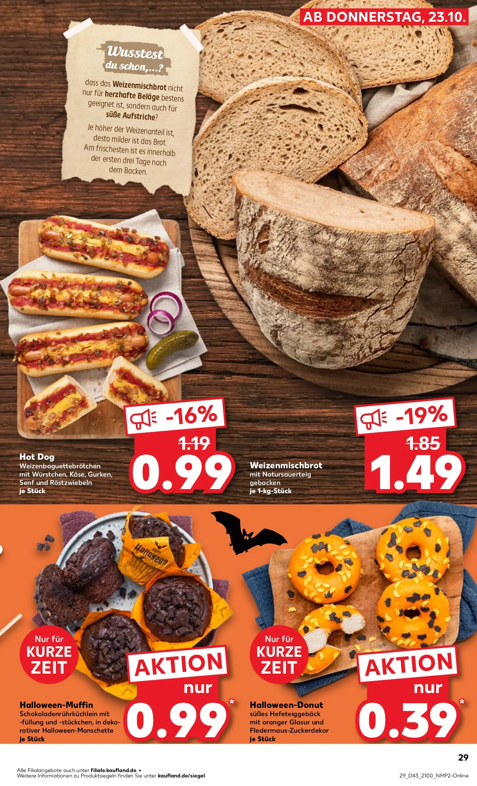 Prospekt Kaufland ab 22.10.2025 » Angebote Online zum Blättern | Seite: 29