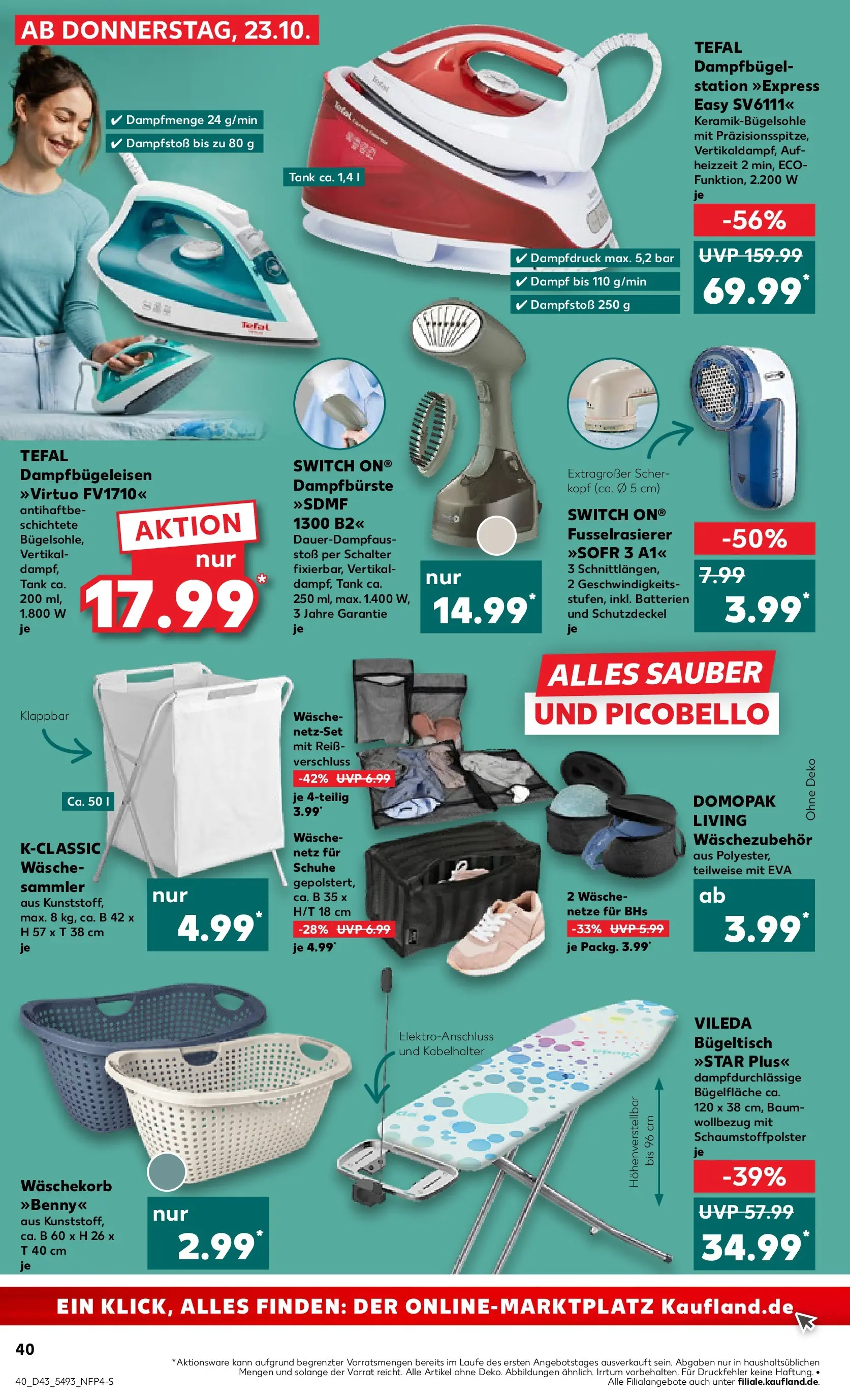 Prospekt Kaufland ab 22.10.2025 » Angebote Online zum Blättern | Seite: 40 | Produkte: Batterien