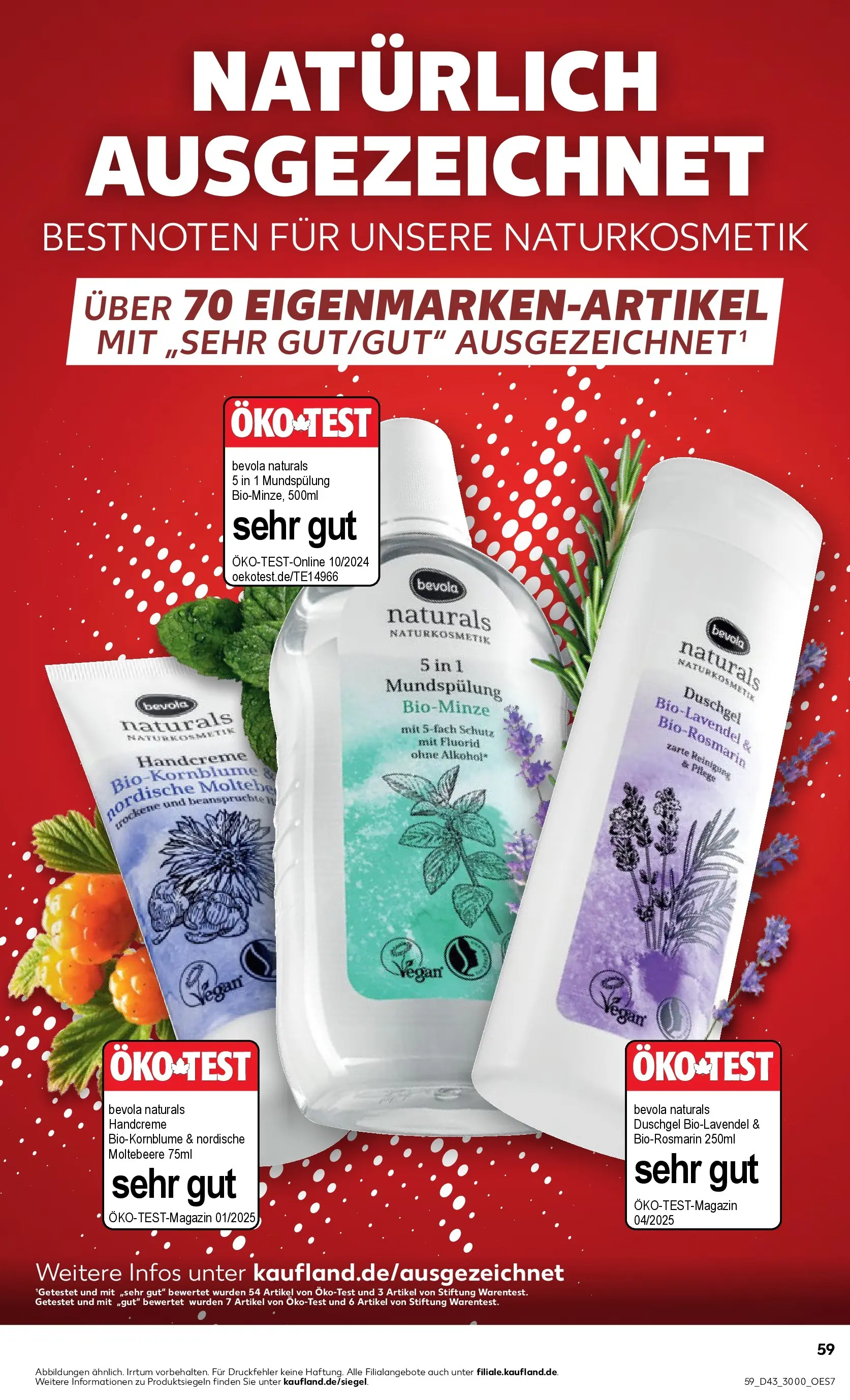 Prospekt Kaufland ab 22.10.2025 » Angebote Online zum Blättern | Seite: 59 | Produkte: Handcreme, Duschgel, Shower Gel