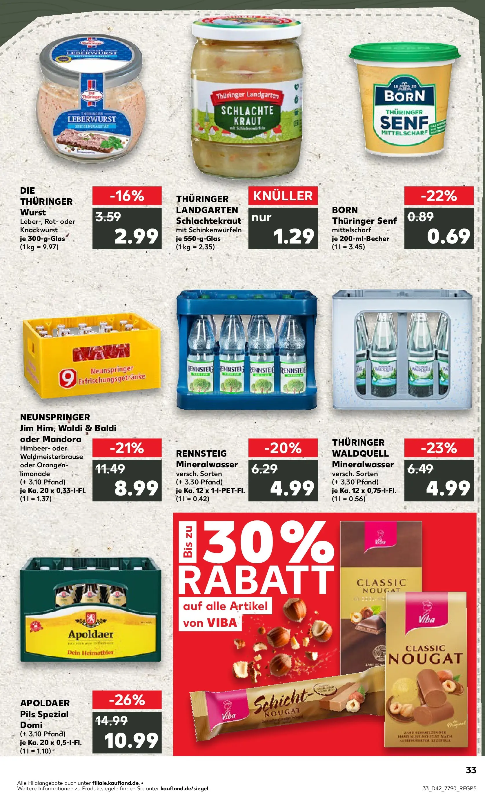 Prospekt Kaufland ab 19.10.2025 » Angebote und Werbung Online | Seite: 33 | Produkte: Pils, Orangen, Wurst, Kraut Prospekt Kaufland ab 19.10.2025 » Angebote Online zum Blättern | Seite: 33 | Produkte: Pils, Orangen, Wurst, Kraut