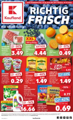 Kaufland prospekt Bergkamen ab 22.10.2025 gültig Kaufland prospekt Bergkamen ab 22.10.2025 gültig