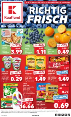 Kaufland prospekt Bietigheim-Bissingen	 ab 22.10.2025 gültig