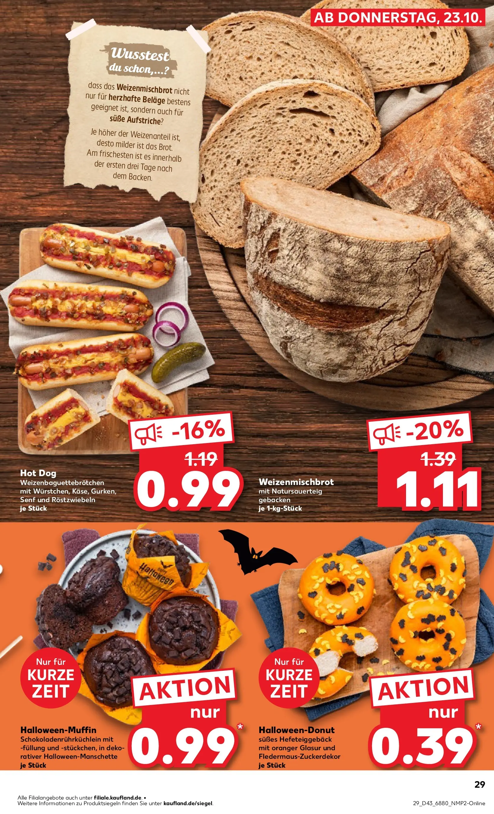 Prospekt Kaufland ab 22.10.2025 » Angebote Online zum Blättern | Seite: 29