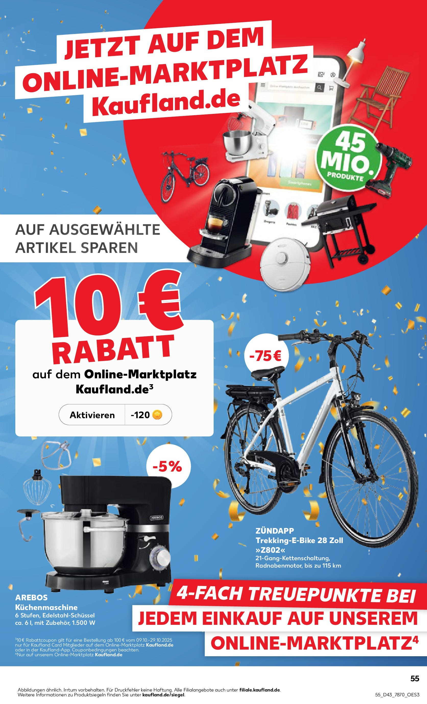 Prospekt Kaufland ab 27.10.2025 » Angebote Online zum Blättern | Seite: 55