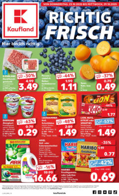 Kaufland prospekt Dieburg	 ab 23.10.2025 gültig