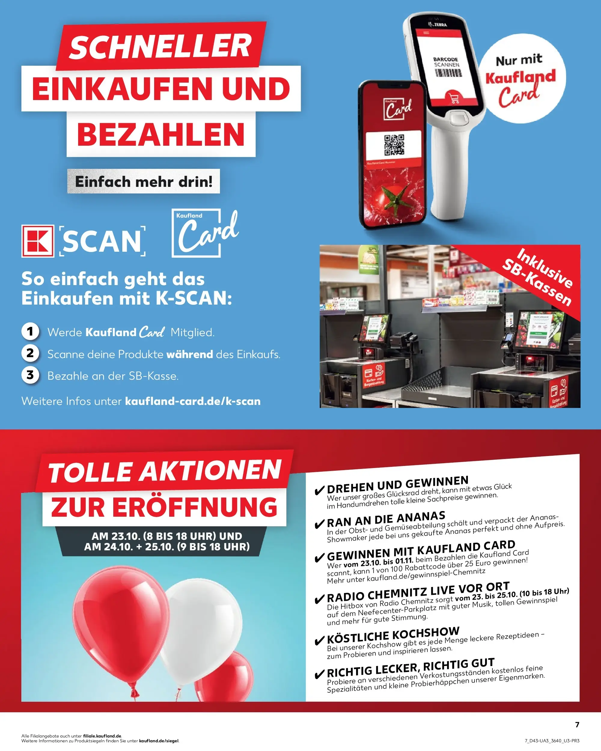 Prospekt Kaufland ab 23.10.2025 » Angebote und Werbung Online | Seite: 7 | Produkte: Ananas, Obst, Uhr, Radio Prospekt Kaufland ab 23.10.2025 » Angebote Online zum Blättern | Seite: 7 | Produkte: Ananas, Obst, Uhr, Radio