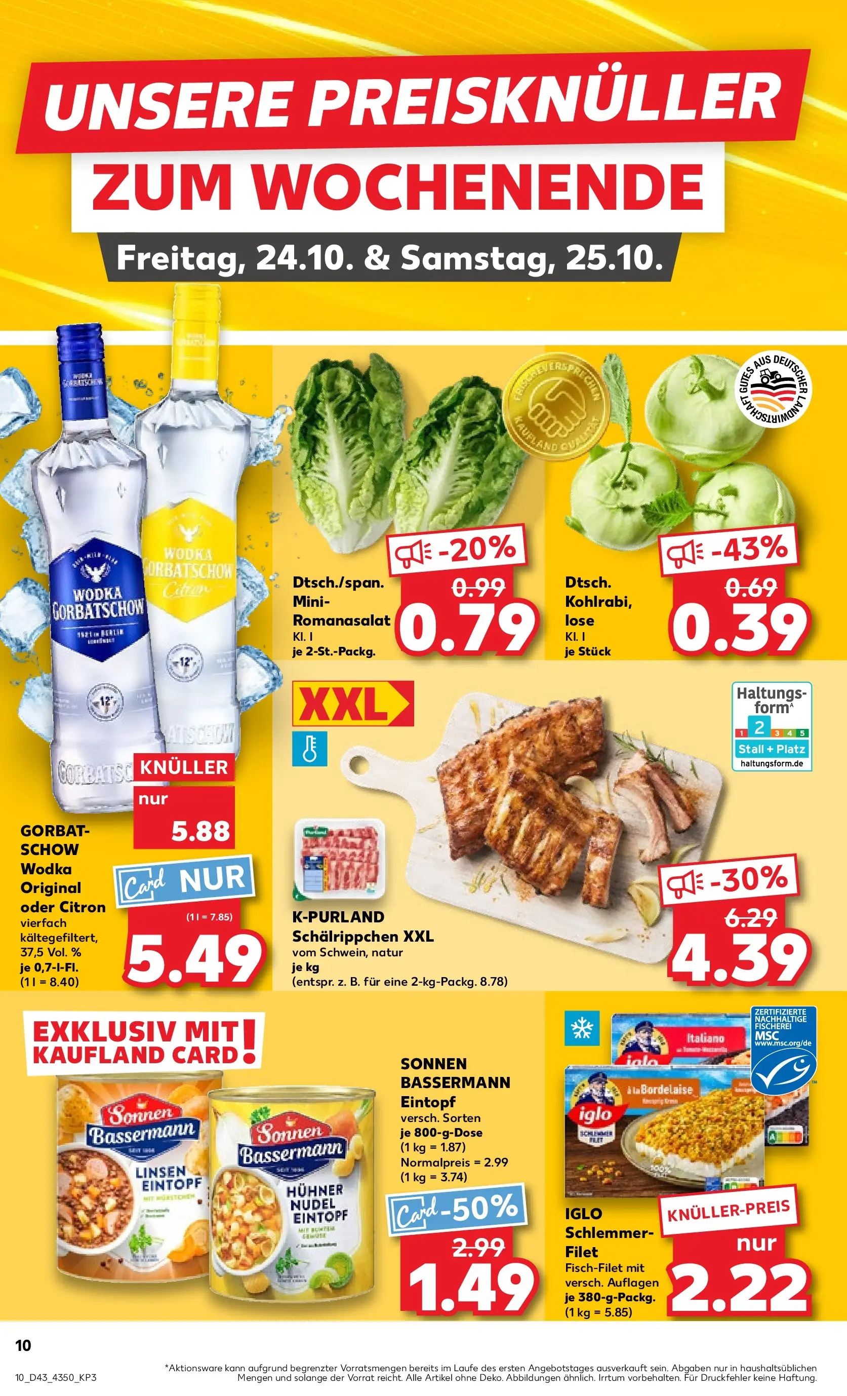 Prospekt Kaufland ab 23.10.2025 » Angebote und Werbung Online | Seite: 18 | Produkte: Iglo, Kohlrabi, Wodka gorbatschow, Vodka Prospekt Kaufland ab 23.10.2025 » Angebote Online zum Blättern | Seite: 18 | Produkte: Iglo, Kohlrabi, Wodka gorbatschow, Vodka