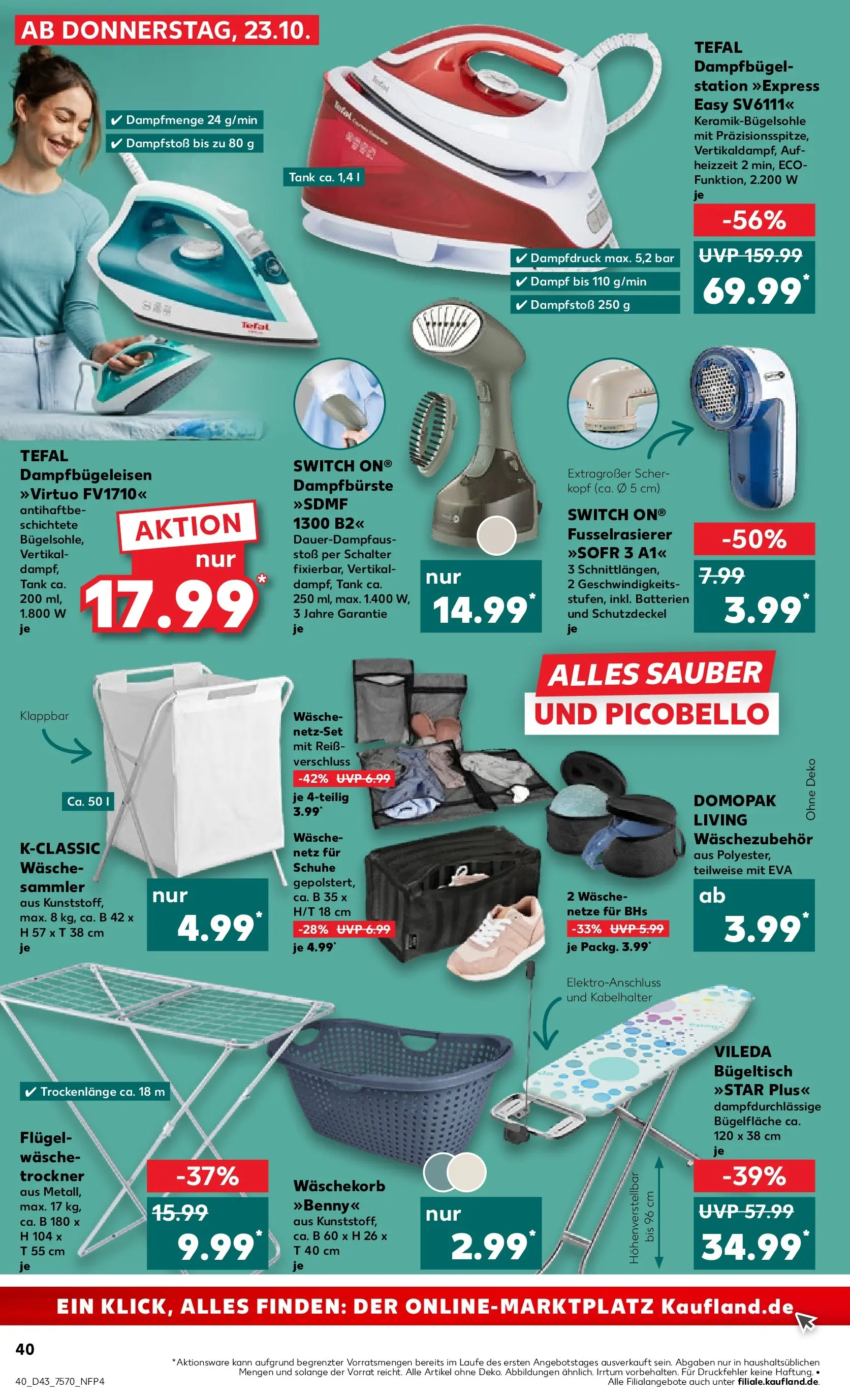 Prospekt Kaufland ab 23.10.2025 » Angebote und Werbung Online | Seite: 48 | Produkte: Trockner, Batterien Prospekt Kaufland ab 23.10.2025 » Angebote Online zum Blättern | Seite: 48 | Produkte: Trockner, Batterien