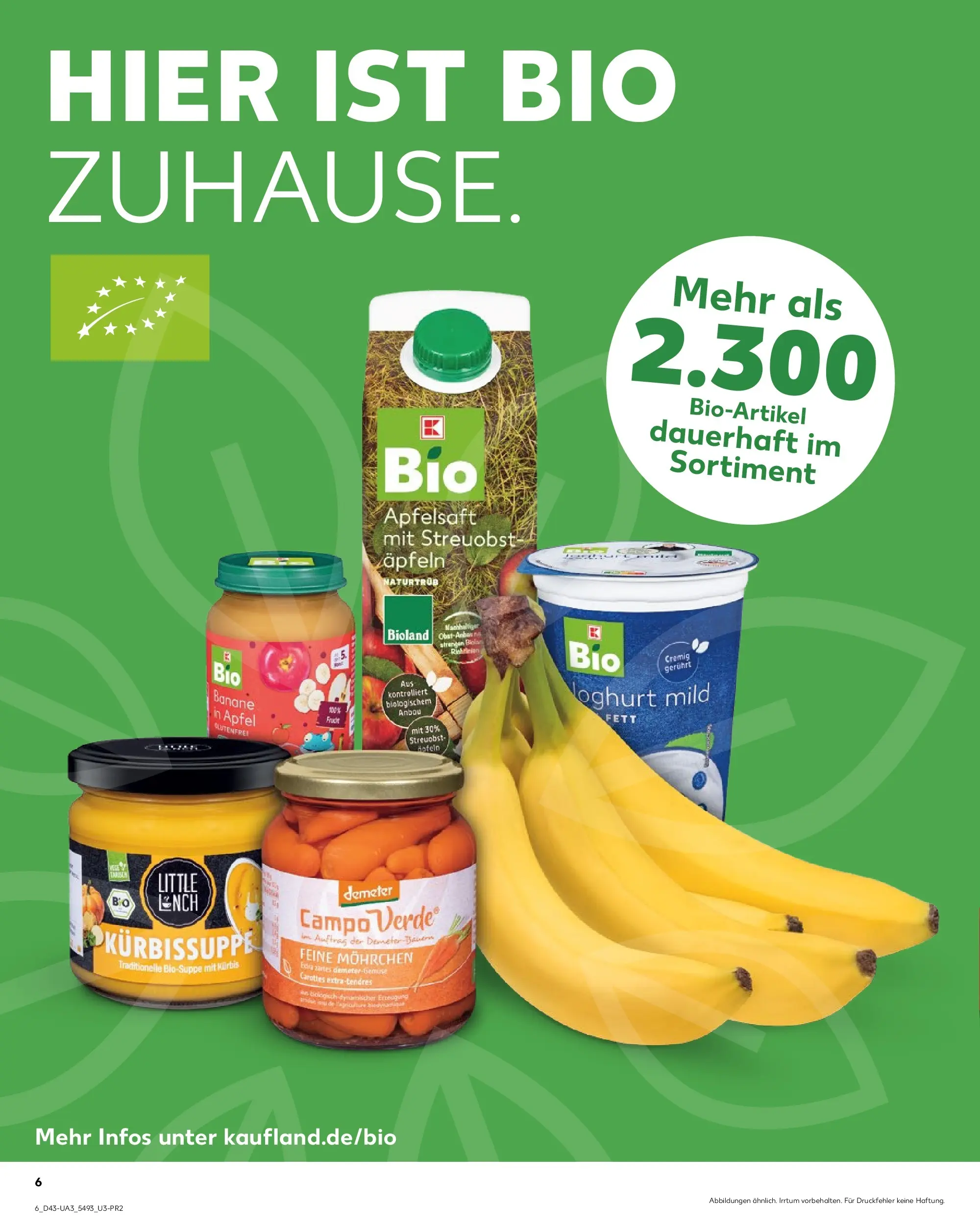 Prospekt Kaufland ab 23.10.2025 » Angebote und Werbung Online | Seite: 6 | Produkte: Joghurt, Apfelsaft, Apple, Kürbis Prospekt Kaufland ab 23.10.2025 » Angebote Online zum Blättern | Seite: 6 | Produkte: Joghurt, Apfelsaft, Apple, Kürbis