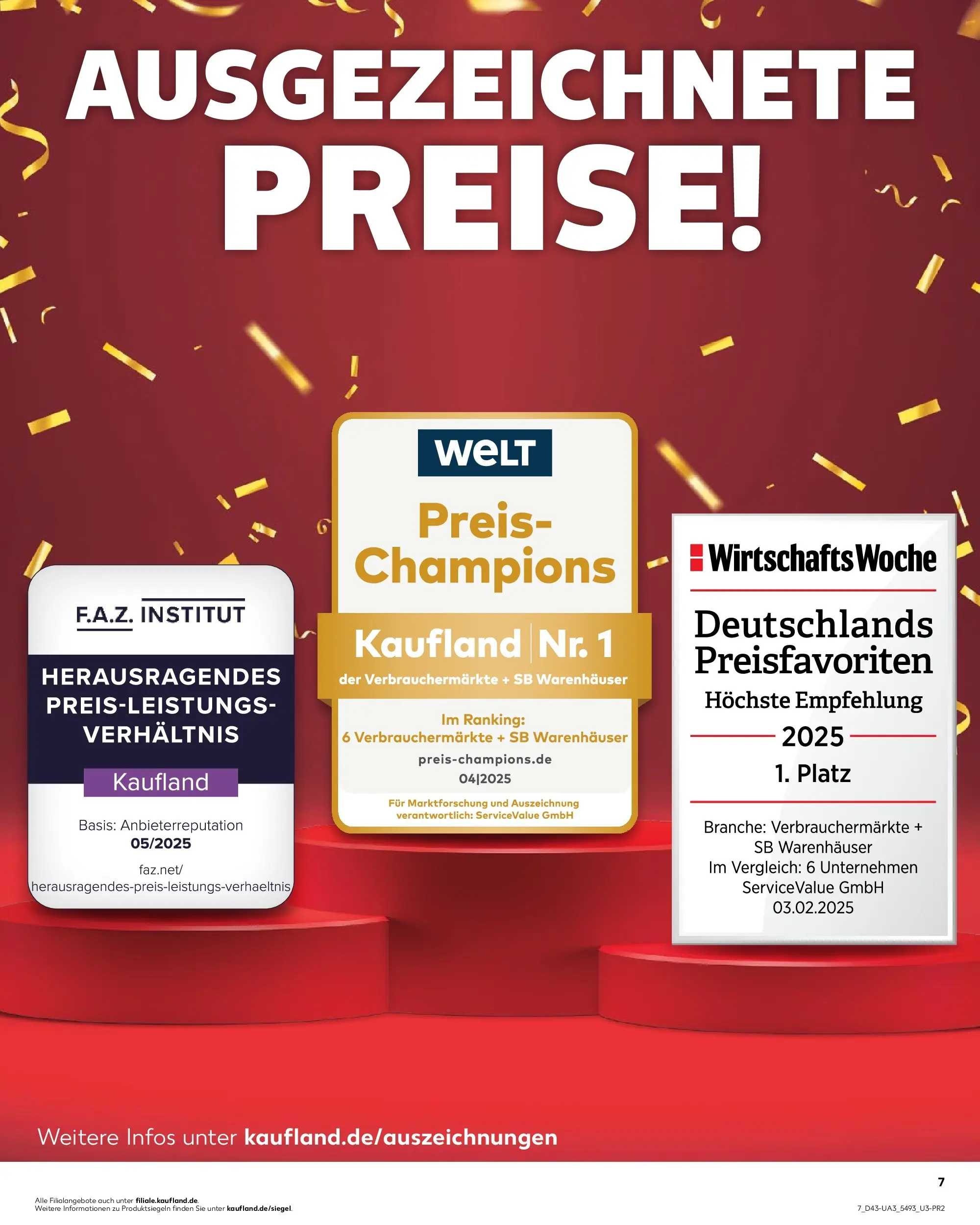 Prospekt Kaufland ab 23.10.2025 » Angebote und Werbung Online | Seite: 7 Prospekt Kaufland ab 23.10.2025 » Angebote Online zum Blättern | Seite: 7