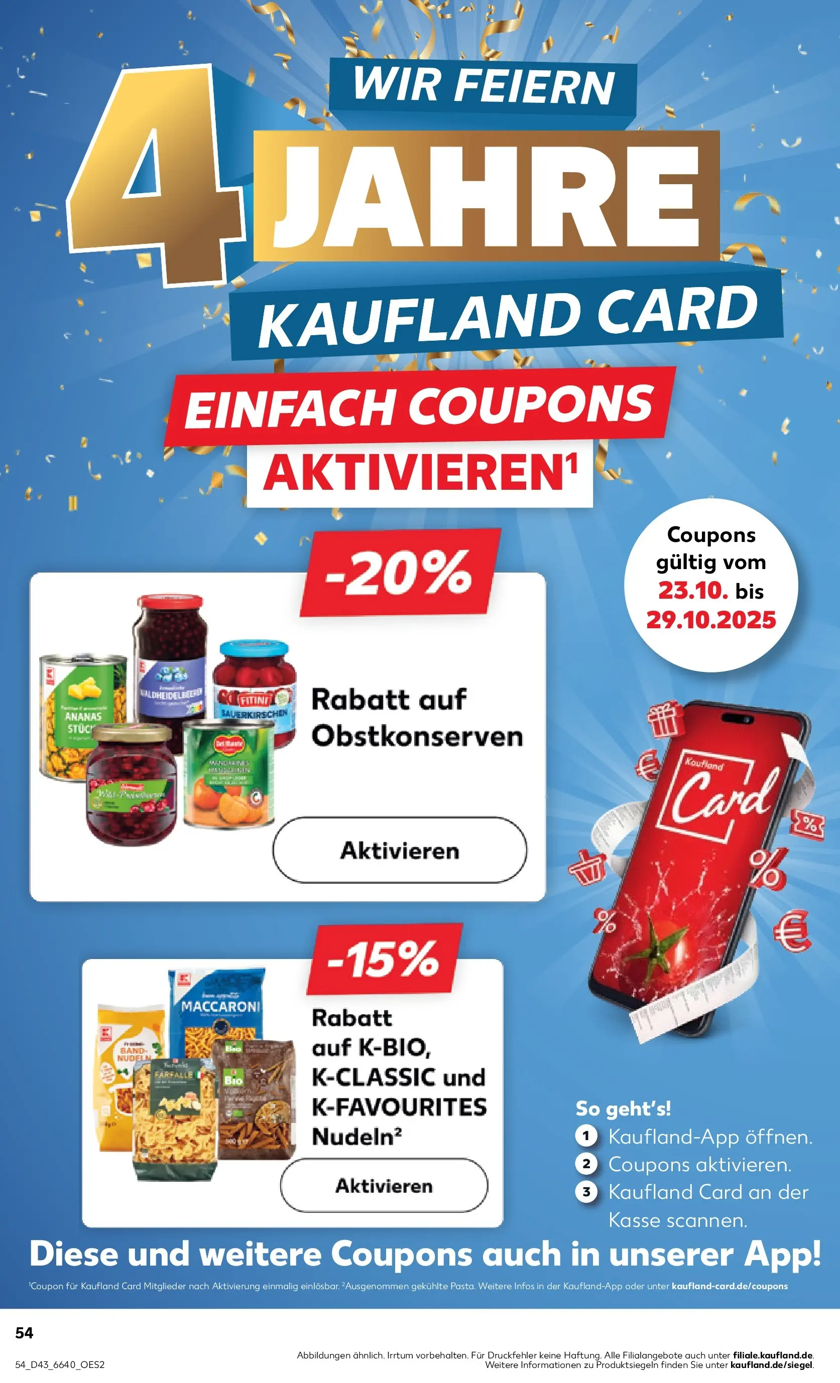 Prospekt Kaufland ab 23.10.2025 » Angebote und Werbung Online | Seite: 62 | Produkte: Mandarinen, Ananas, Pasta, Nudeln Prospekt Kaufland ab 23.10.2025 » Angebote Online zum Blättern | Seite: 62 | Produkte: Mandarinen, Ananas, Pasta, Nudeln