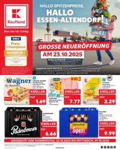 Kaufland prospekt Essen	 ab 23.10.2025 gültig