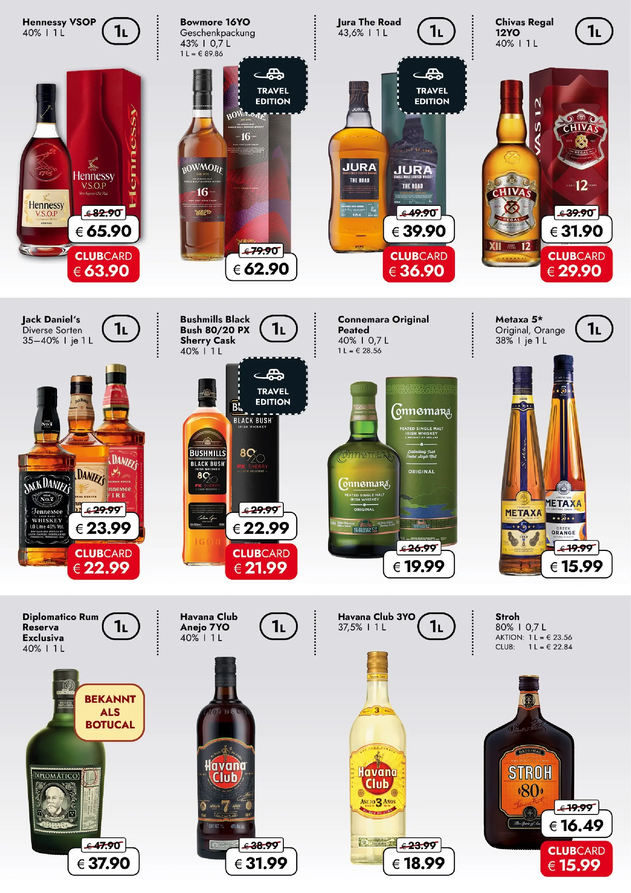 Travel FREE Flugblatt von 17.10.2025 - Aktuelle Angebote | Seite: 2 | Produkte: Whiskey, Regal