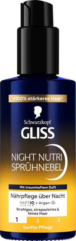 Schwarzkopf GLISS Sprühnebel Night Nutri