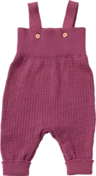 ALANA Latzhose aus Strick & mit Mitwachsfunktion, lila, Gr. 62