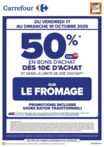 Carrefour Express Ouessant OPÉRATION BONS D’ACHAT - au 19.10.2025