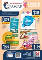 Pascar E tempo di sconti - al 25.10.2025