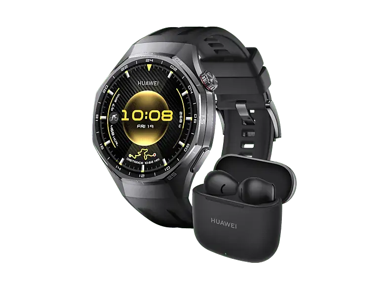 Huawei watch GT 6 Pro inkl. FreeBuds SE 3 (Schwarz), 46mm, Schwarz; Smart Watch
