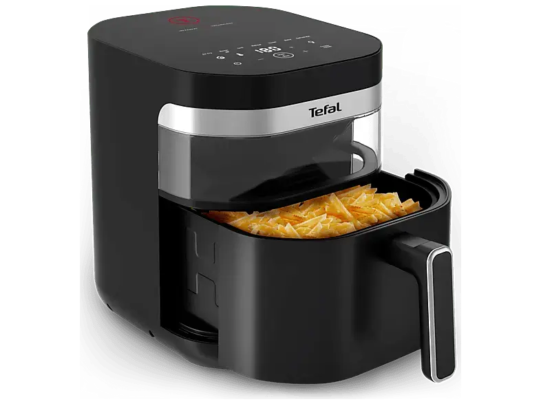 Tefal EY8328E0 Easy Fry Infrared Heißluftfritteuse 7 l, 2020 Watt, Schwarz