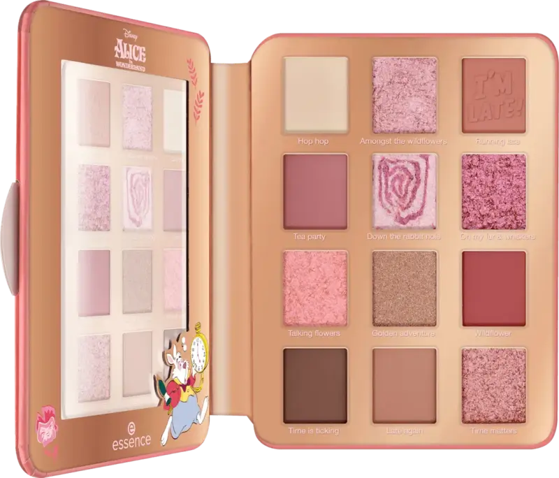 essence Lidschatten Palette Disney Alice in Wonderland 02 Running As Fast As I Can!