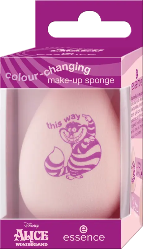 essence Make-Up Schwämmchen Disney Alice in Wonderland Colour-Changing 01 This Way Or That Way?